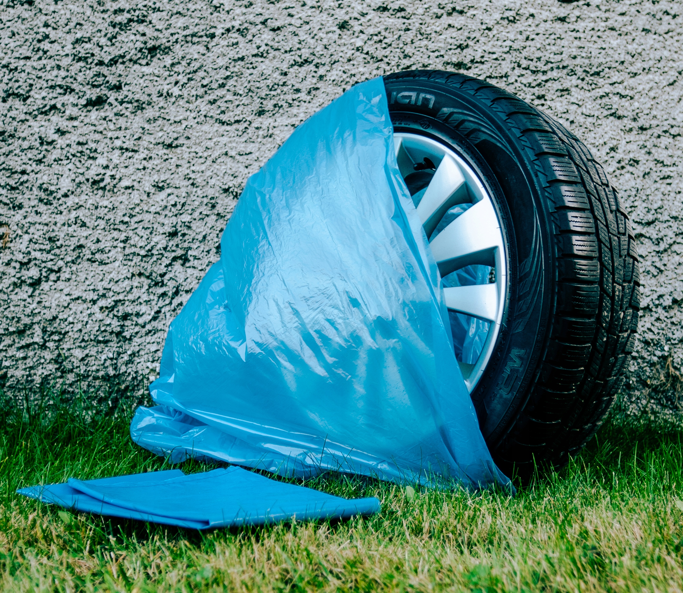 Worki na opony roz. 100x100cm NIEBIESKIE 10 szt. PL Kod producenta 5903738586714