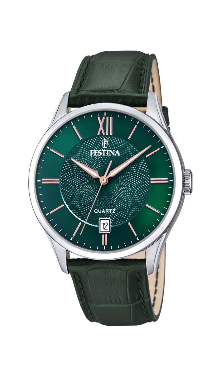 Klasické hodinky Festina na řemínku F20426/7 Classic 20426/7