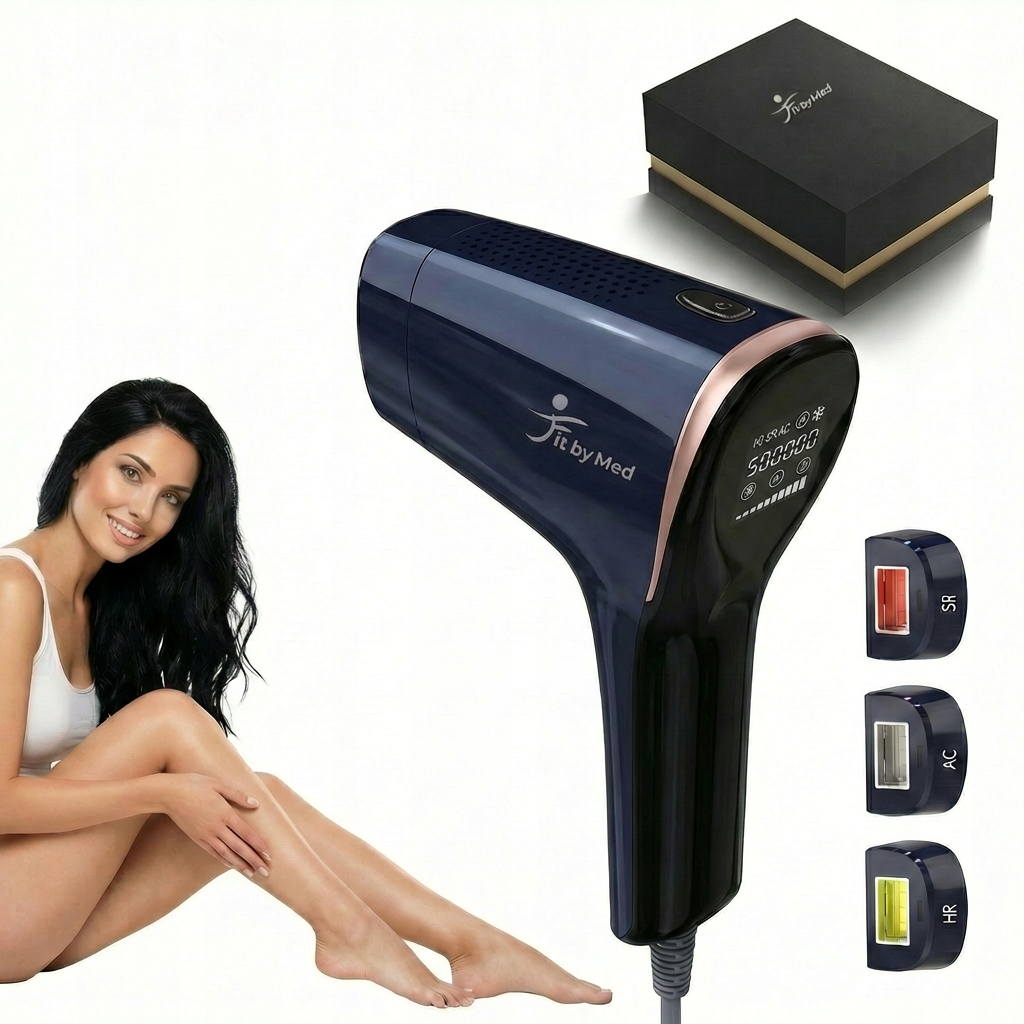 Depilator Ipl Laserowy Bezbolesny Do Twarzy Bikini Nóg Odmładzanie