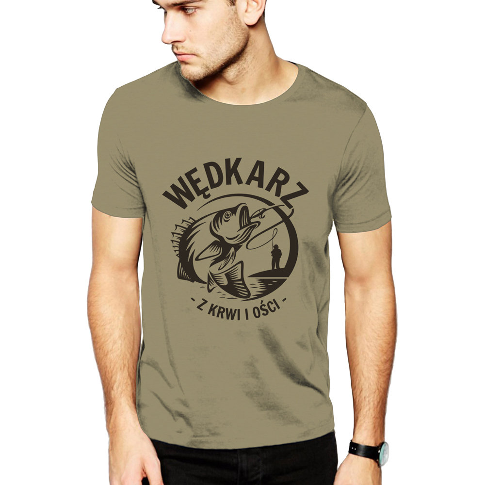 

Koszulka Dla Wędkarza Khaki Roz. L