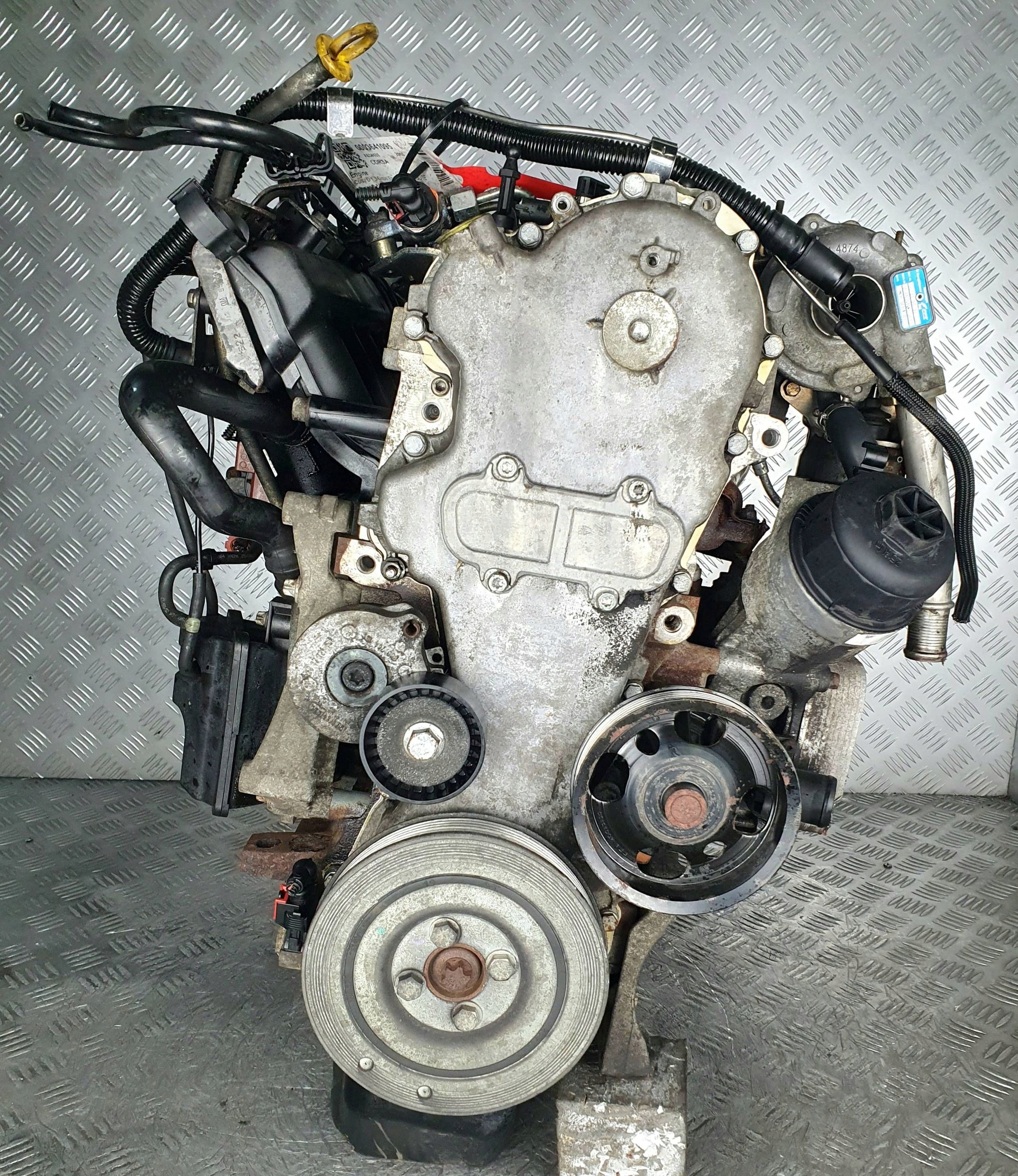 engine complete OPEL CORSA D 1.3CDTI A13DTE valve oil ODPALANY SPR @