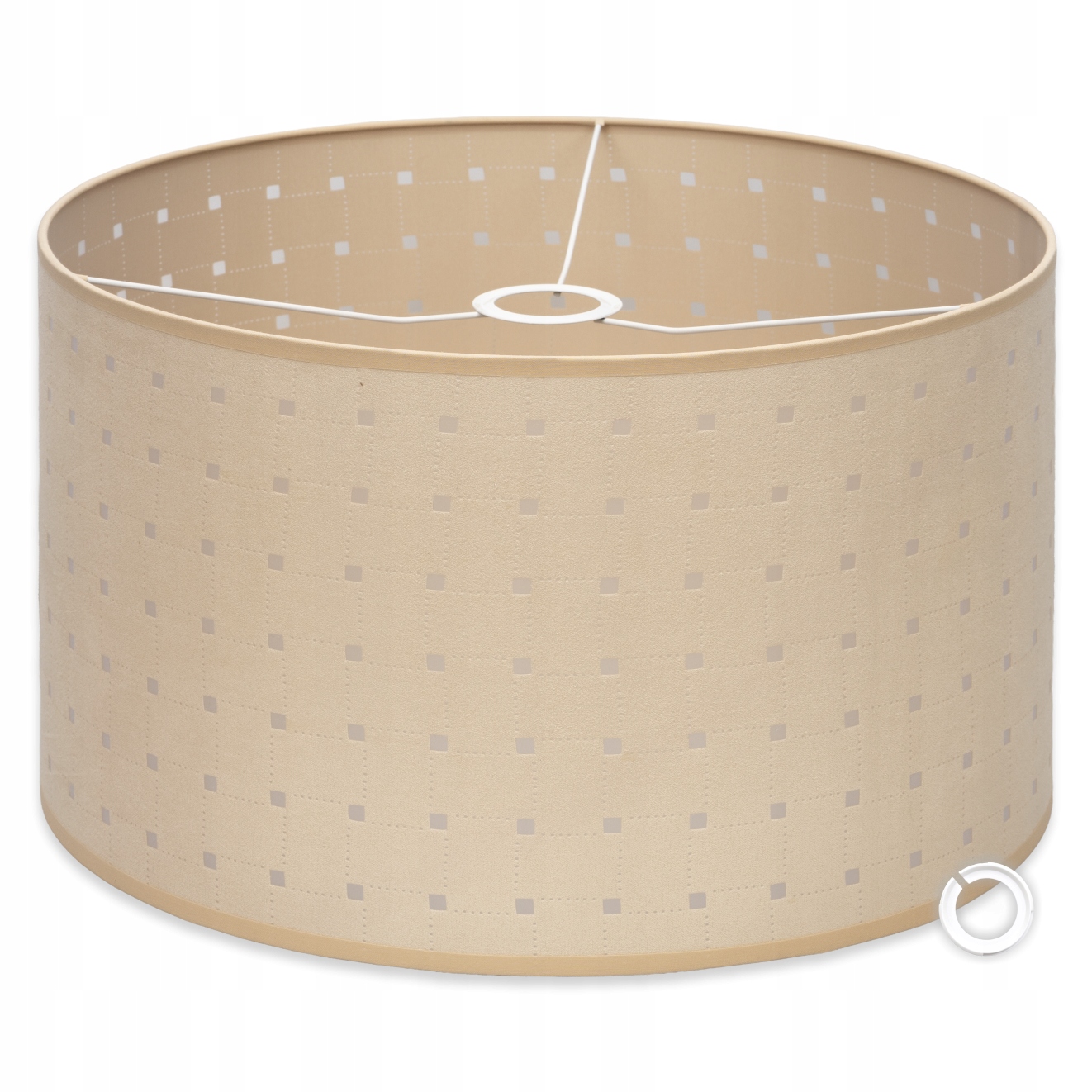 Stínidlo na lampu na lustr, lampu Abažur Béžová Luna e14 e27 40 cm Lampa