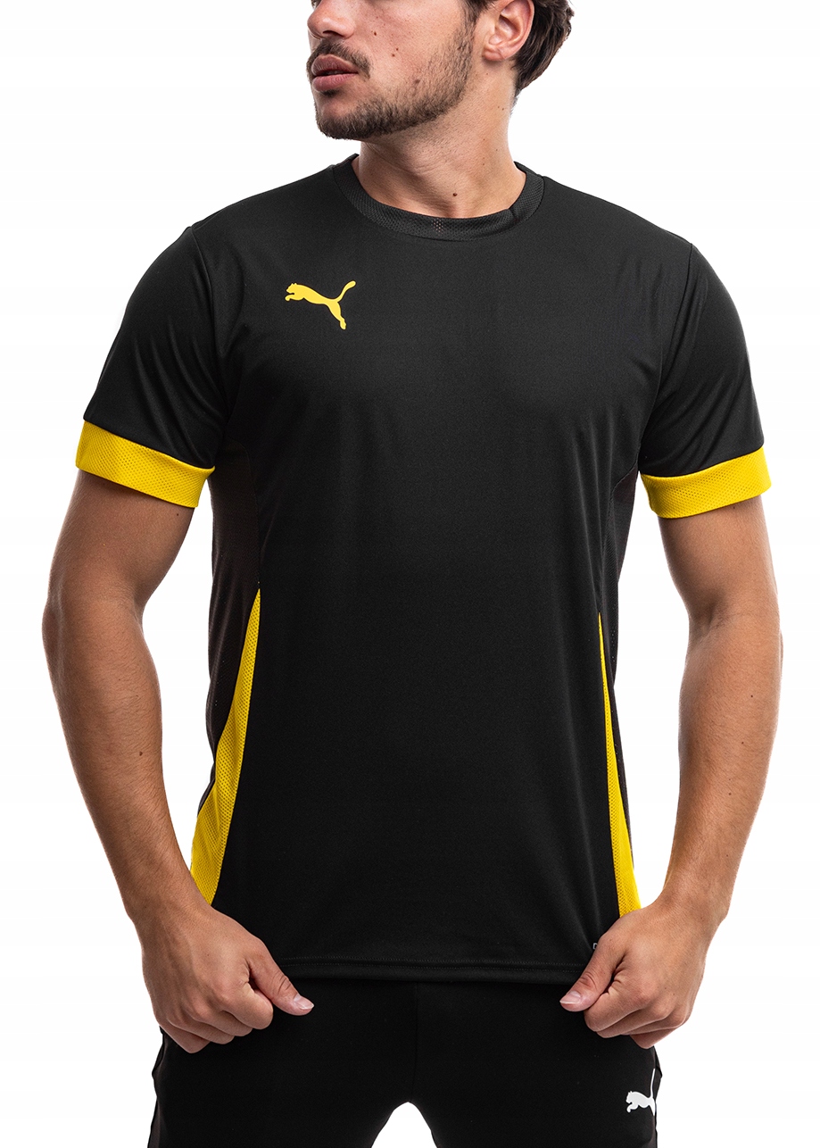 Koszulka Męska Puma T-shirt Czarna Bluzka Sportowa Treningowa DryCELL XL