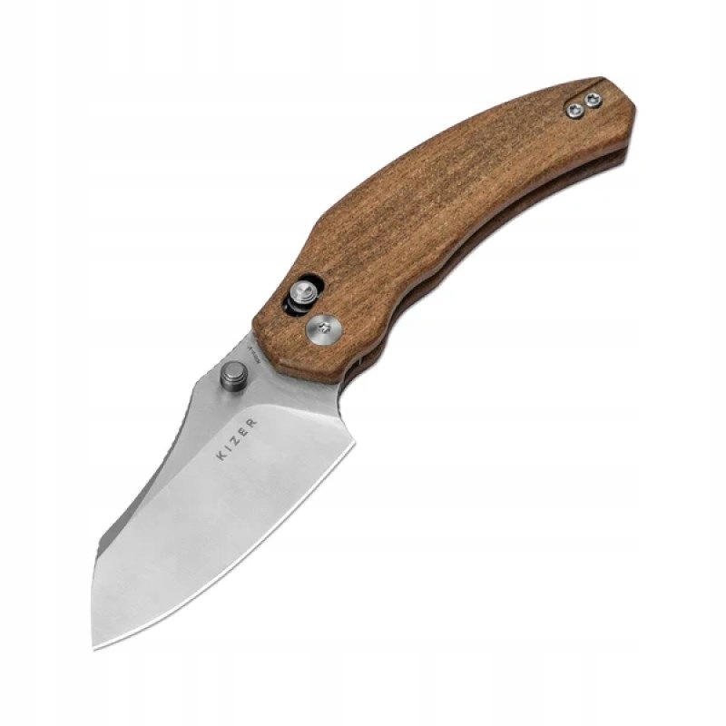 Nůž Kizer Bulldog Mkuruti Wood, Satin Nitro-V by (V3672A2)