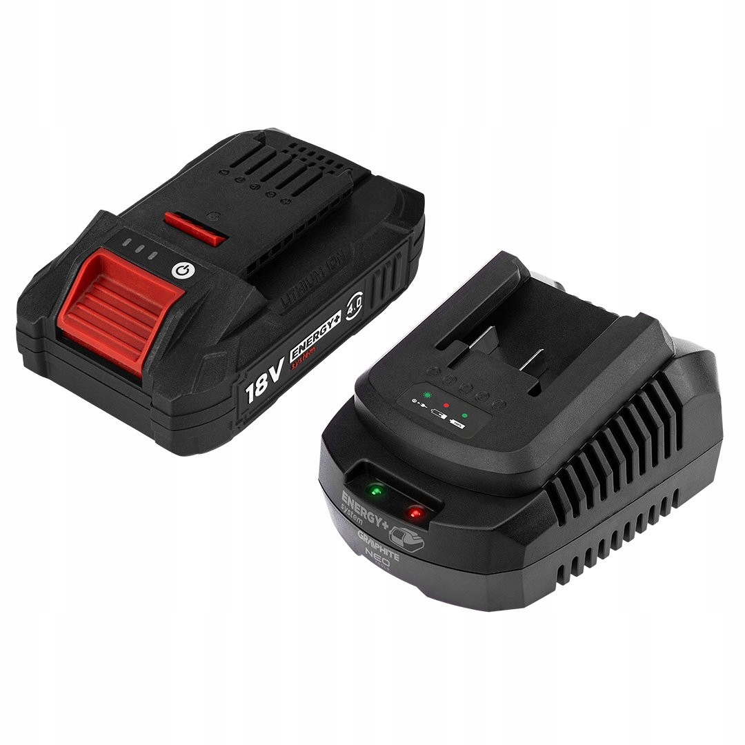 Graphite Akumulator 4,0Ah 18V Ładowarka Energy+ BoostUp 58GE132-1