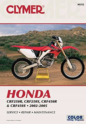 HONDA CRF250R 2004 CRF250X 2 (KSIĄŻKA)