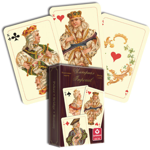 CARTAMUNDI Karty do brydża Imperial niebieskie Wydawca Cartamundi