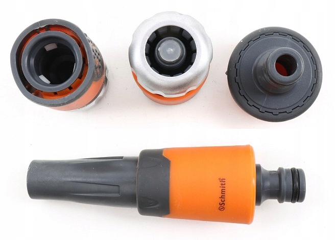 SZYBKOZŁĄCZKA DO WĘŻĄ OGRODOWEGO DYSZA ZRASZAJĄCA ZESTAW 3/4 SCHMITH EAN (GTIN) 5902004716411