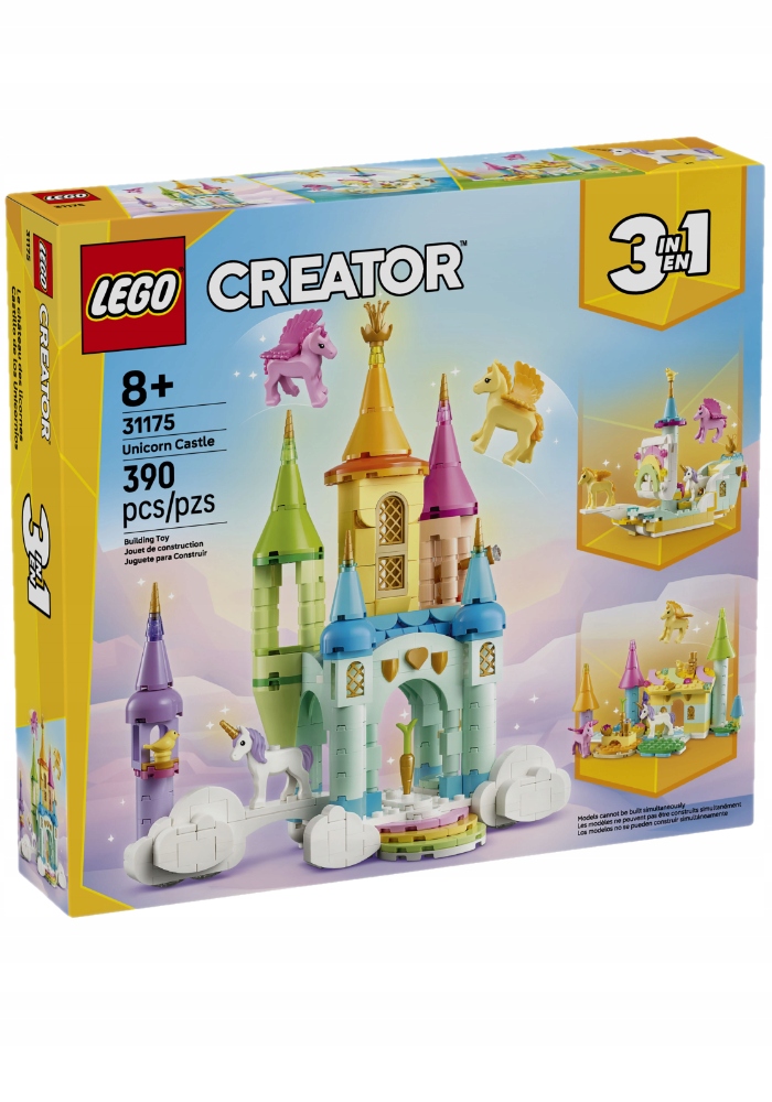 Lego Creator Zámek jednorožců 31175