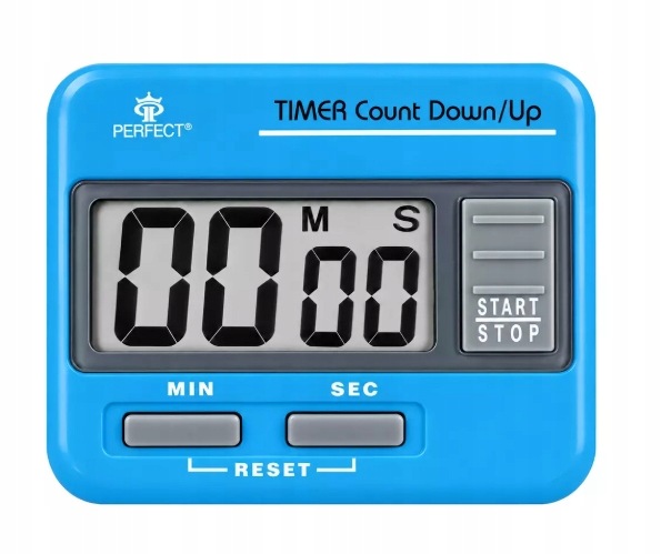 LCD minutka Perfect TM-86A Modrá