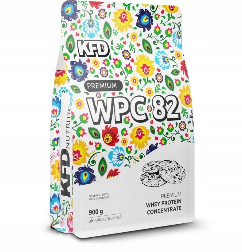 Protein syrovátkový koncentrát Wpc Kfd 900 g Sušenka