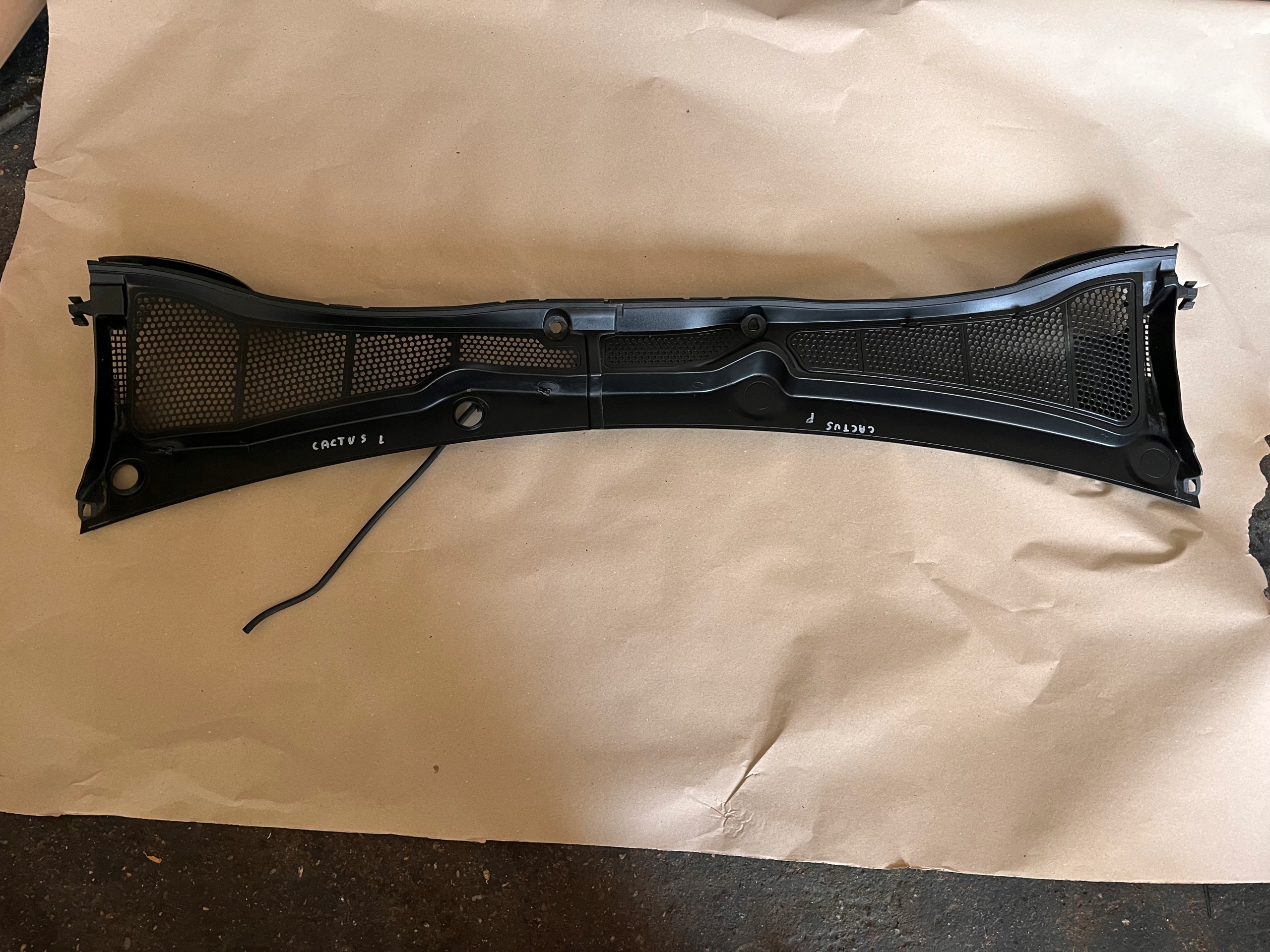 CITROEN C4 CACTUS torpedo KOMPLET 980159668A