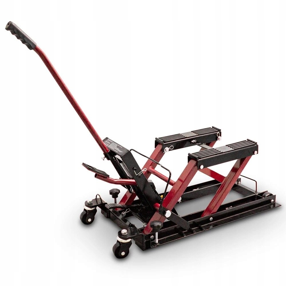 Motocyklový zdvihák 680 kg stabilný mobilný odolný všestranne stabilný