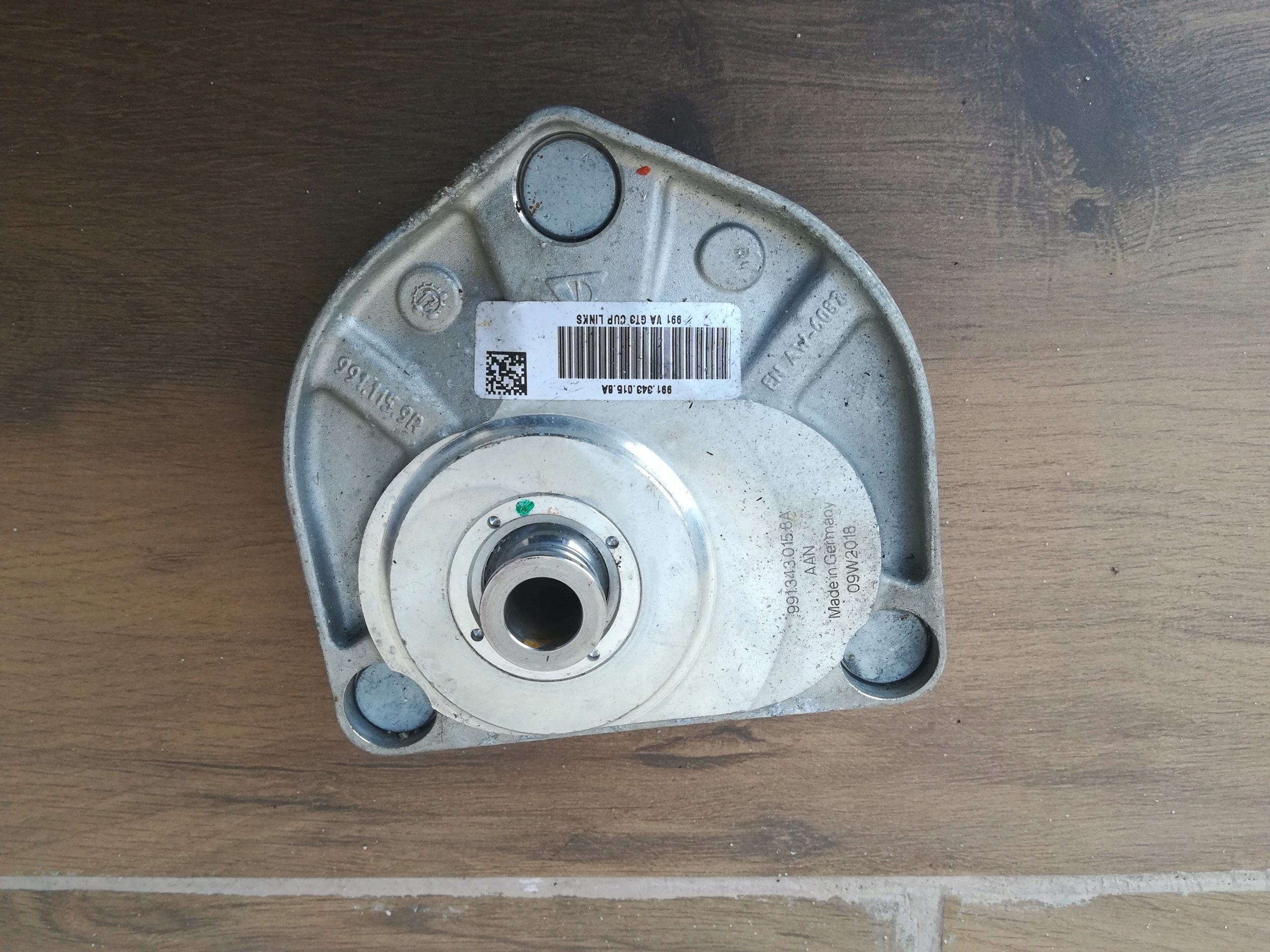 console airbag of a shock absorber left front PORSCHE 991 GT3 Cup 14- OE