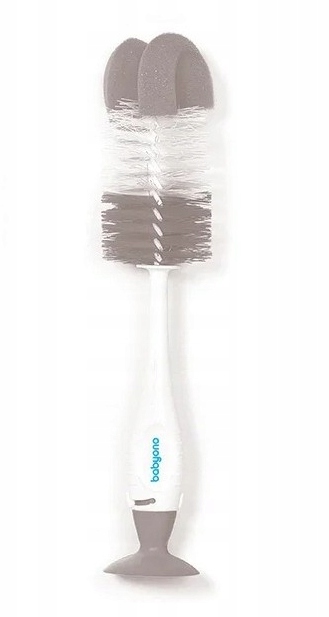 BABYONO Szczotka do Butelek z Przyssawką 728/04