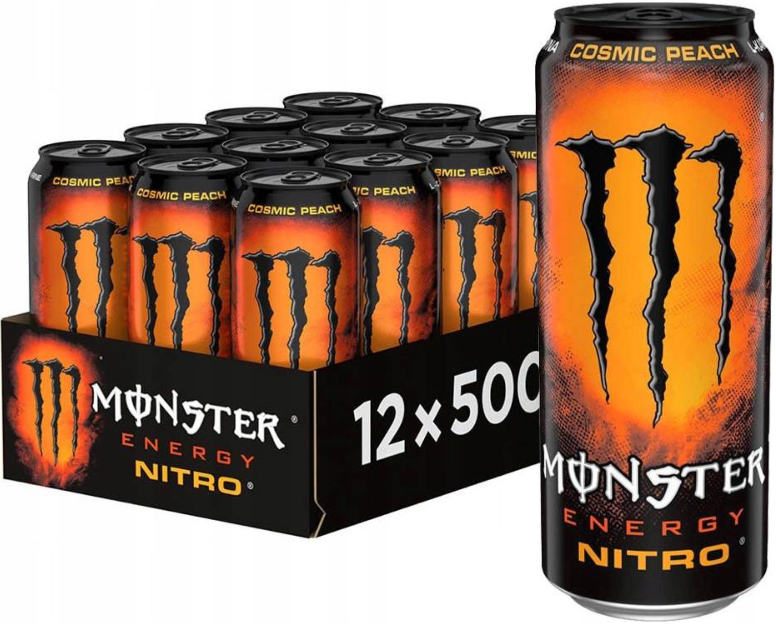 Monster Nitro Cosmic Peach 12×0,5l
