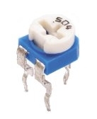 Potencjometr montażowy leżący 200R - 10szt