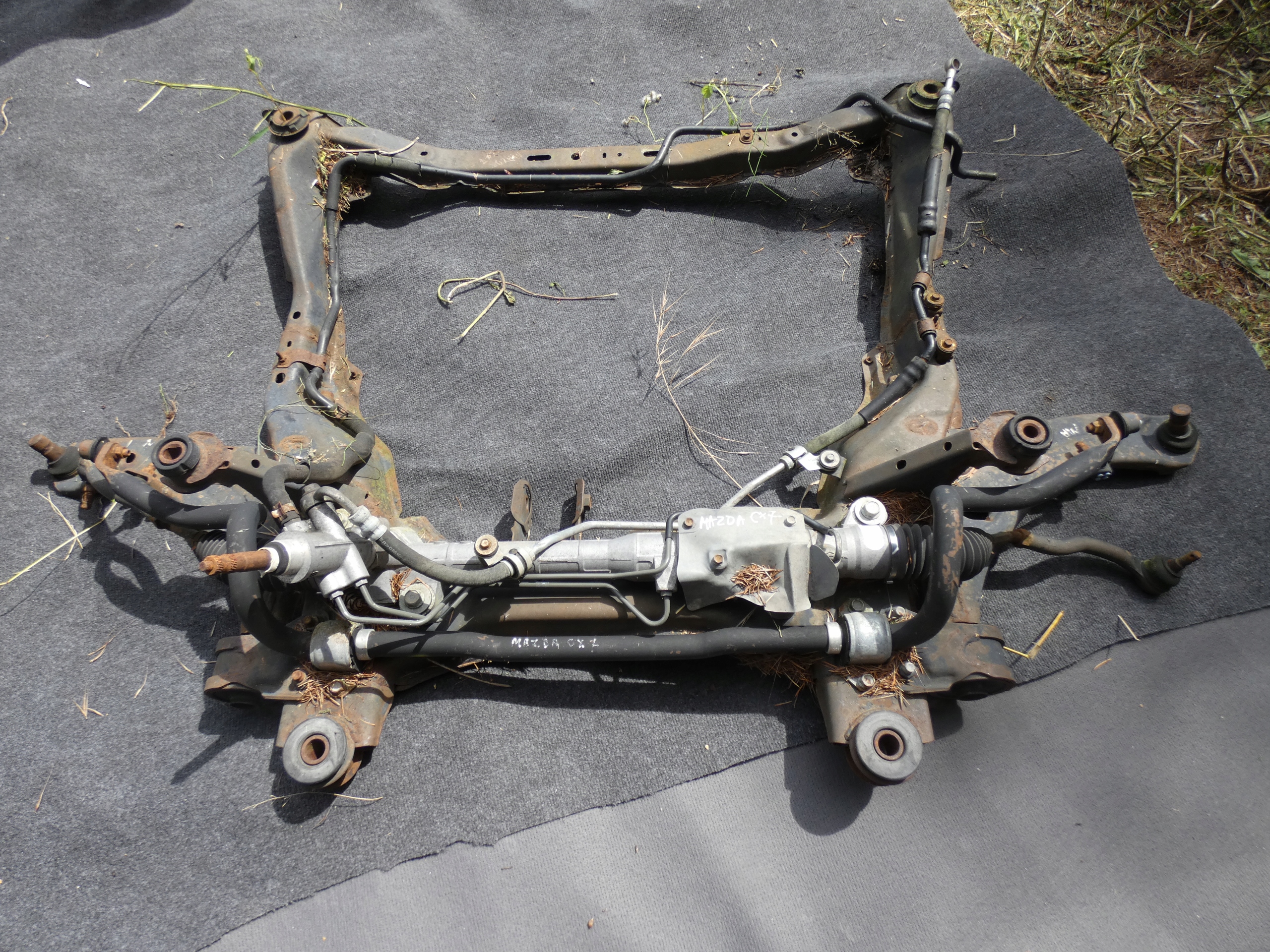 Mazda CX-7 2011 drag rod servo steering / control