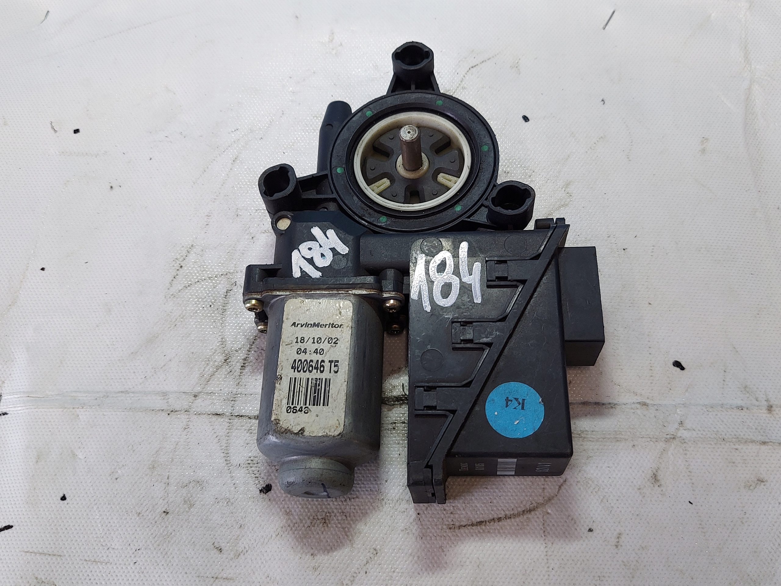 engine lifting windows CORDOBA II 6Q0959812A right rear part