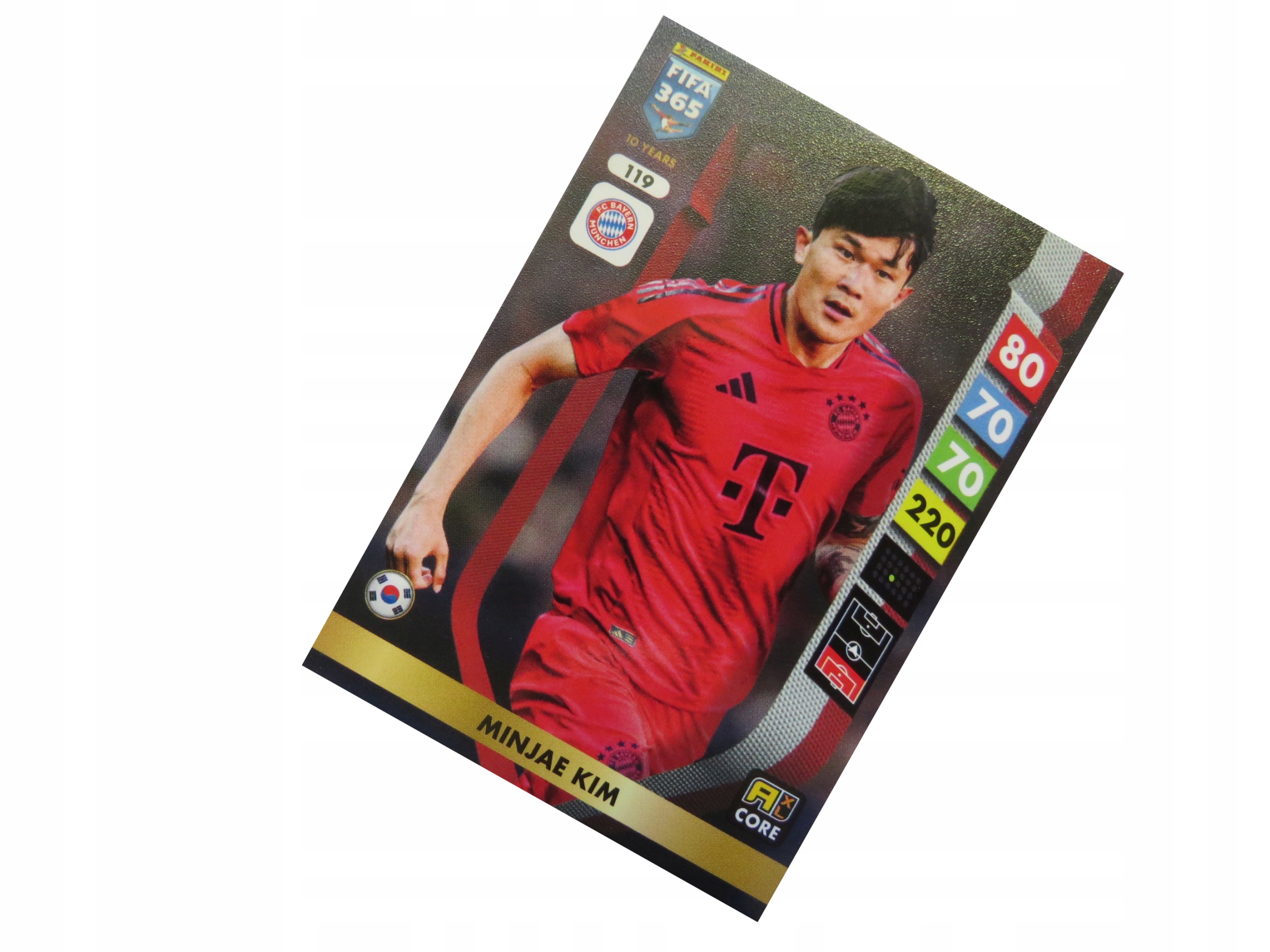 Panini Fifa 365 2025 Karty Piłkarskie Core Minjae Kim 119 Bayern Monachium