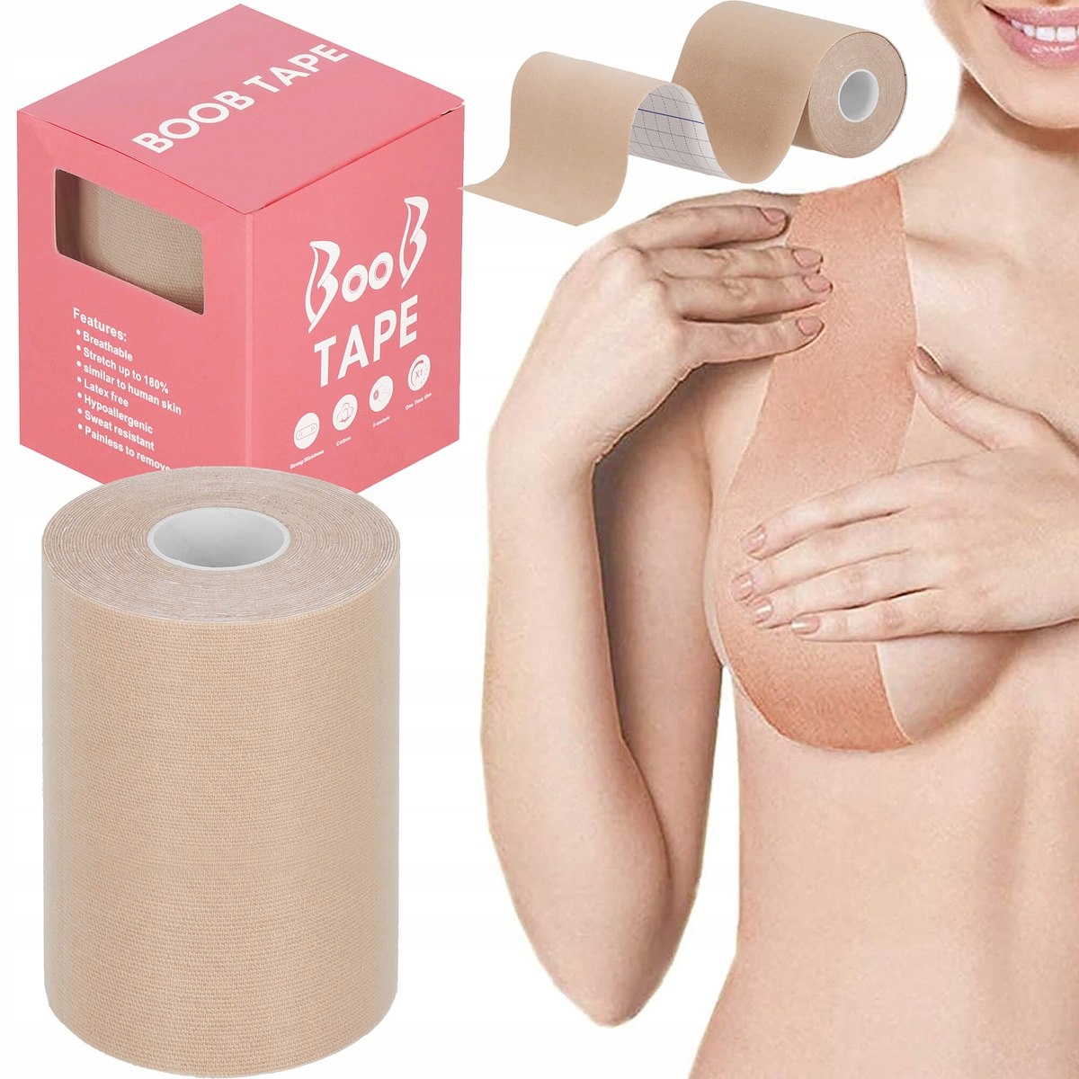 

Taśma Modelująca Unosząca Biust Pushup Tape 10CM