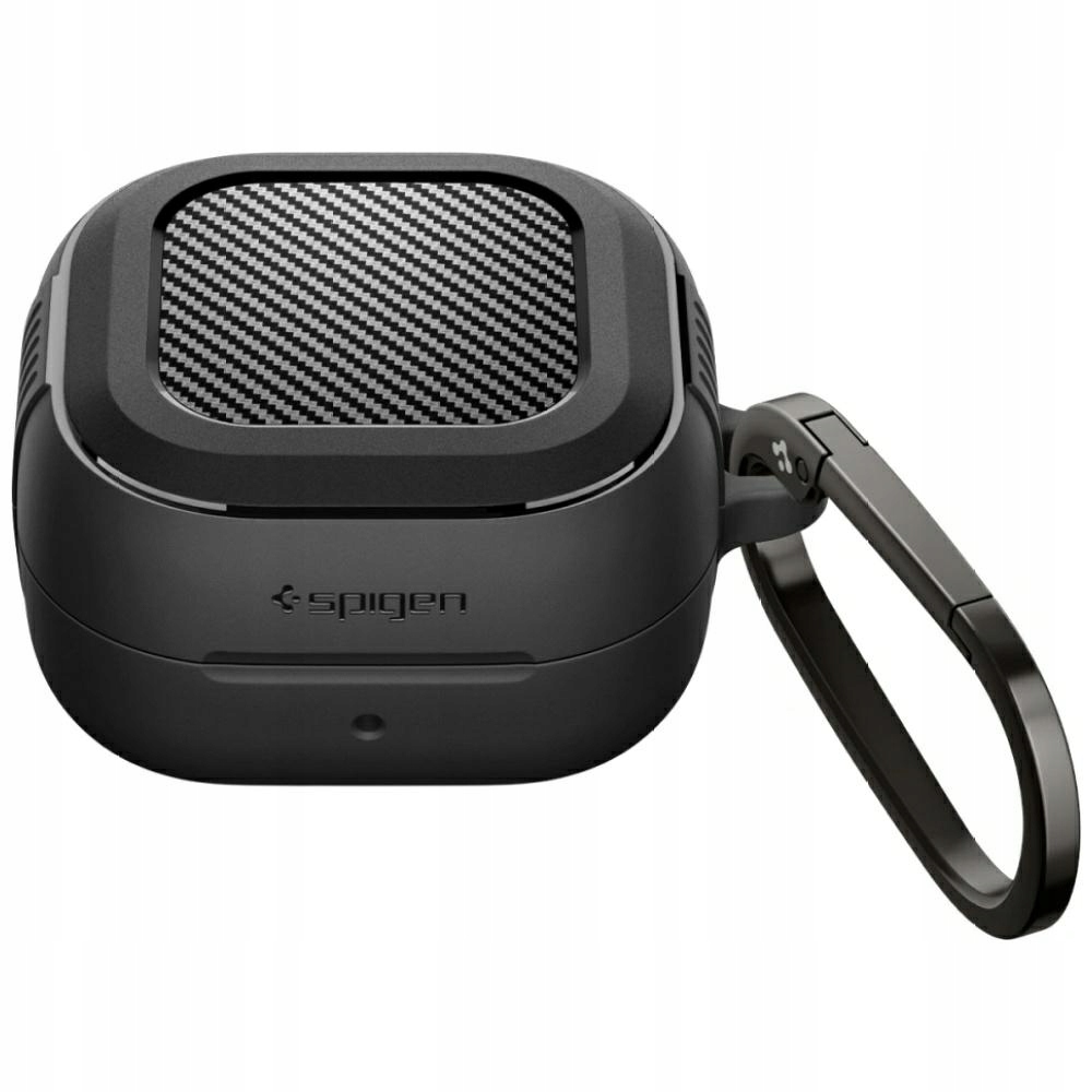 Pouzdro Spigen Rugged Armor pro Samsung Galaxy Buds4 Buds4 Pro černé
