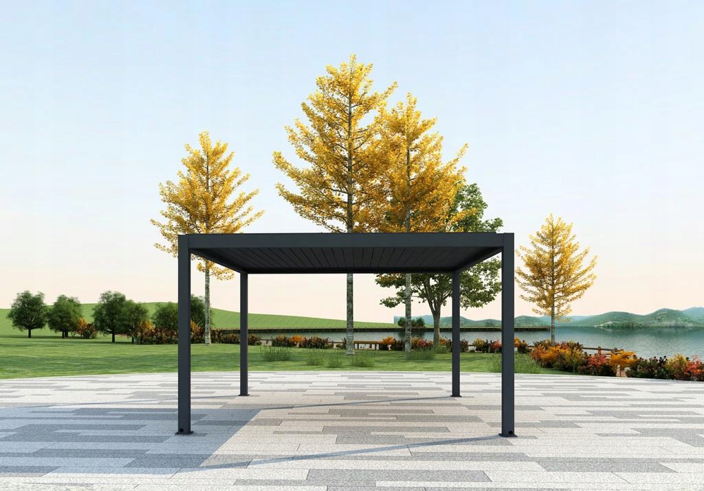 Pergola Altana Tarasowa Ogrodowa 3 x 4 m Zadaszona