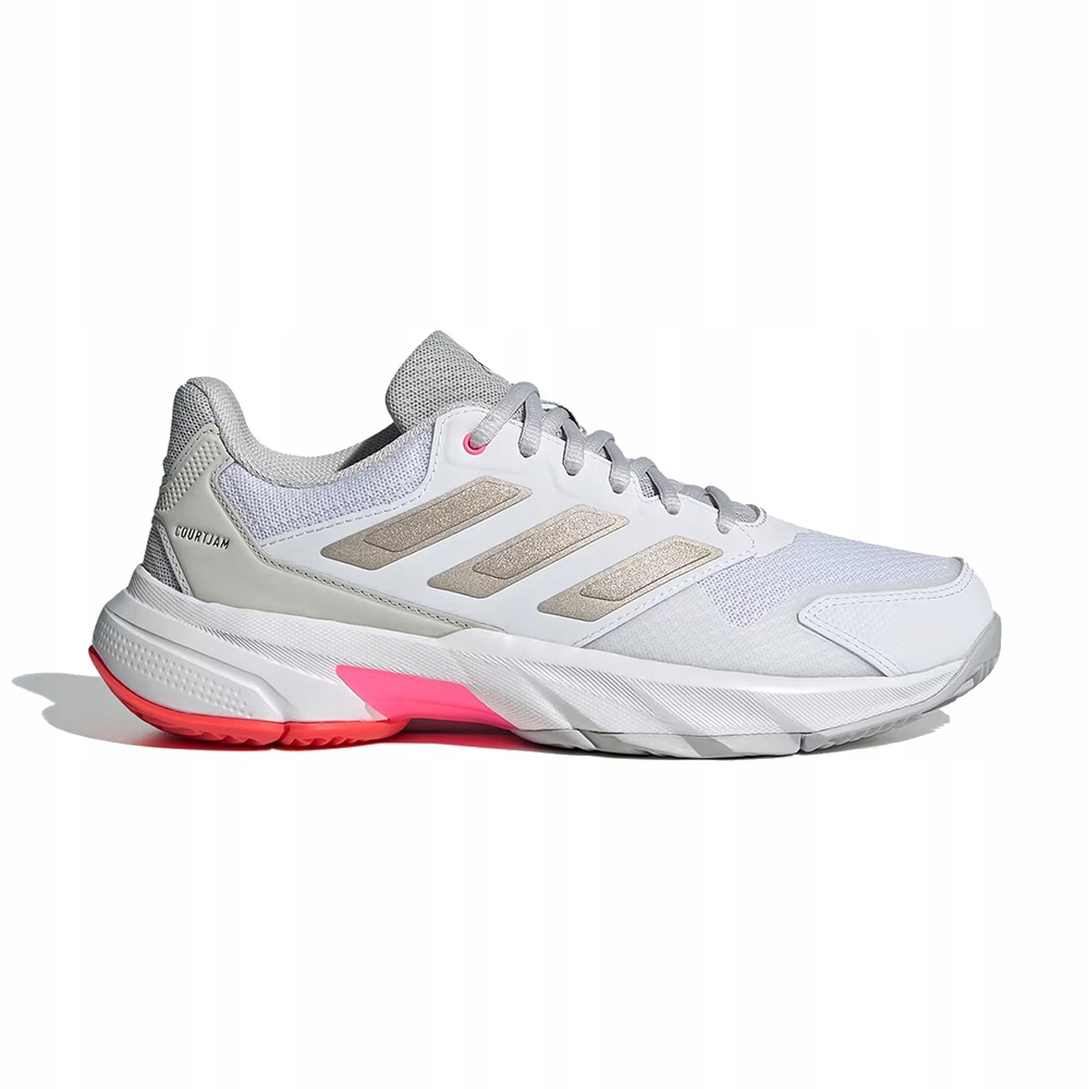 Dámské tenisové sportovní boty adidas CourtJam Control 3 W, bílé, vel.