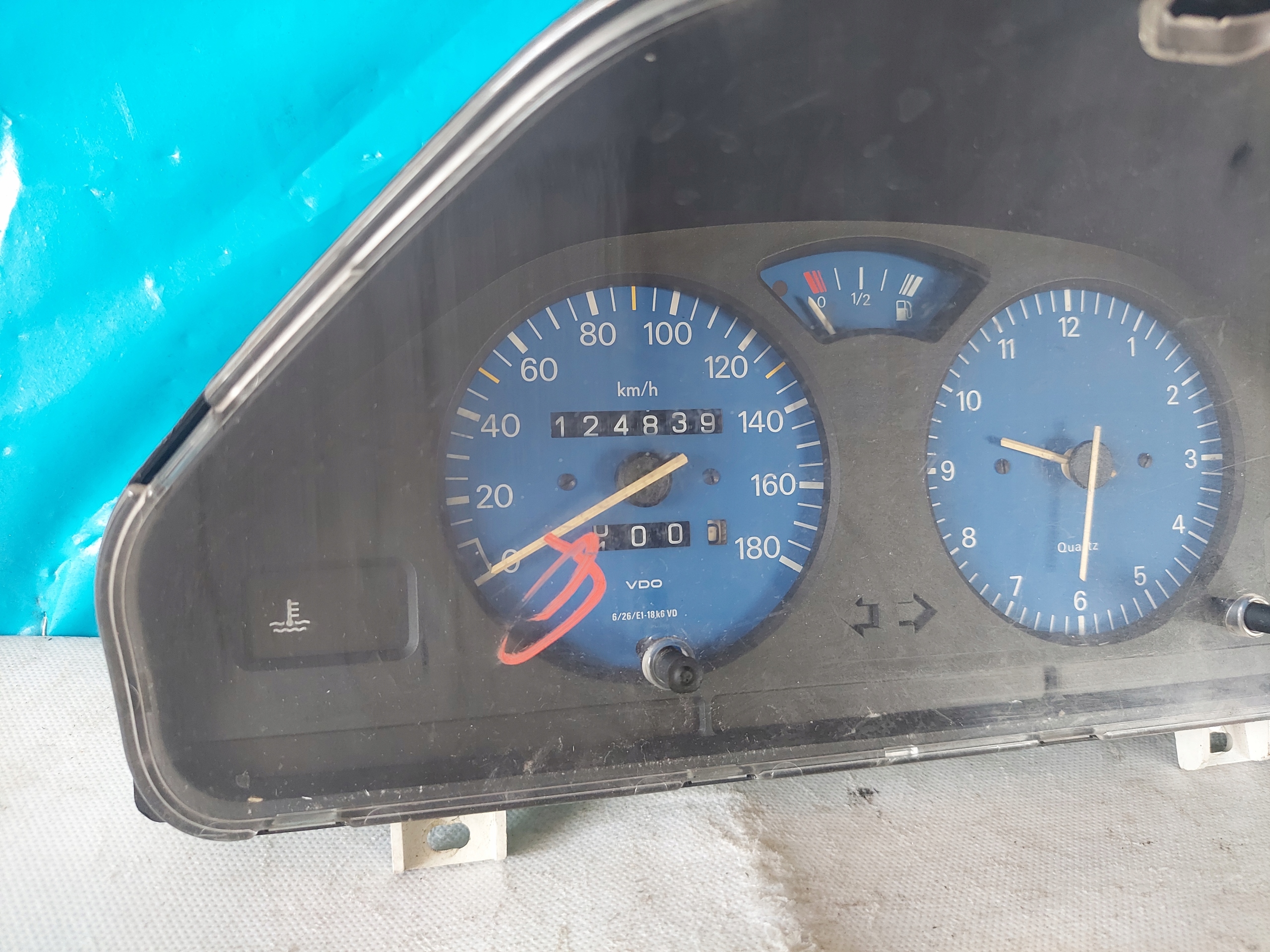dials clock PEUGEOT 106 1.0 B 9627755180