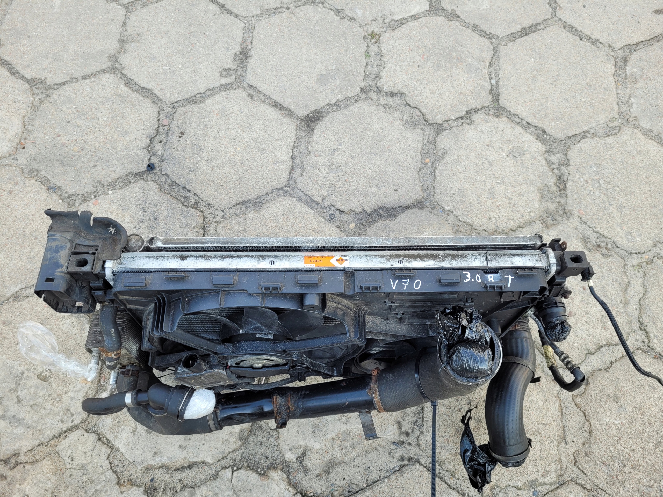 KOMPLET Radiateur + Module VOLVO S80 V70 XC70 3.0 T6