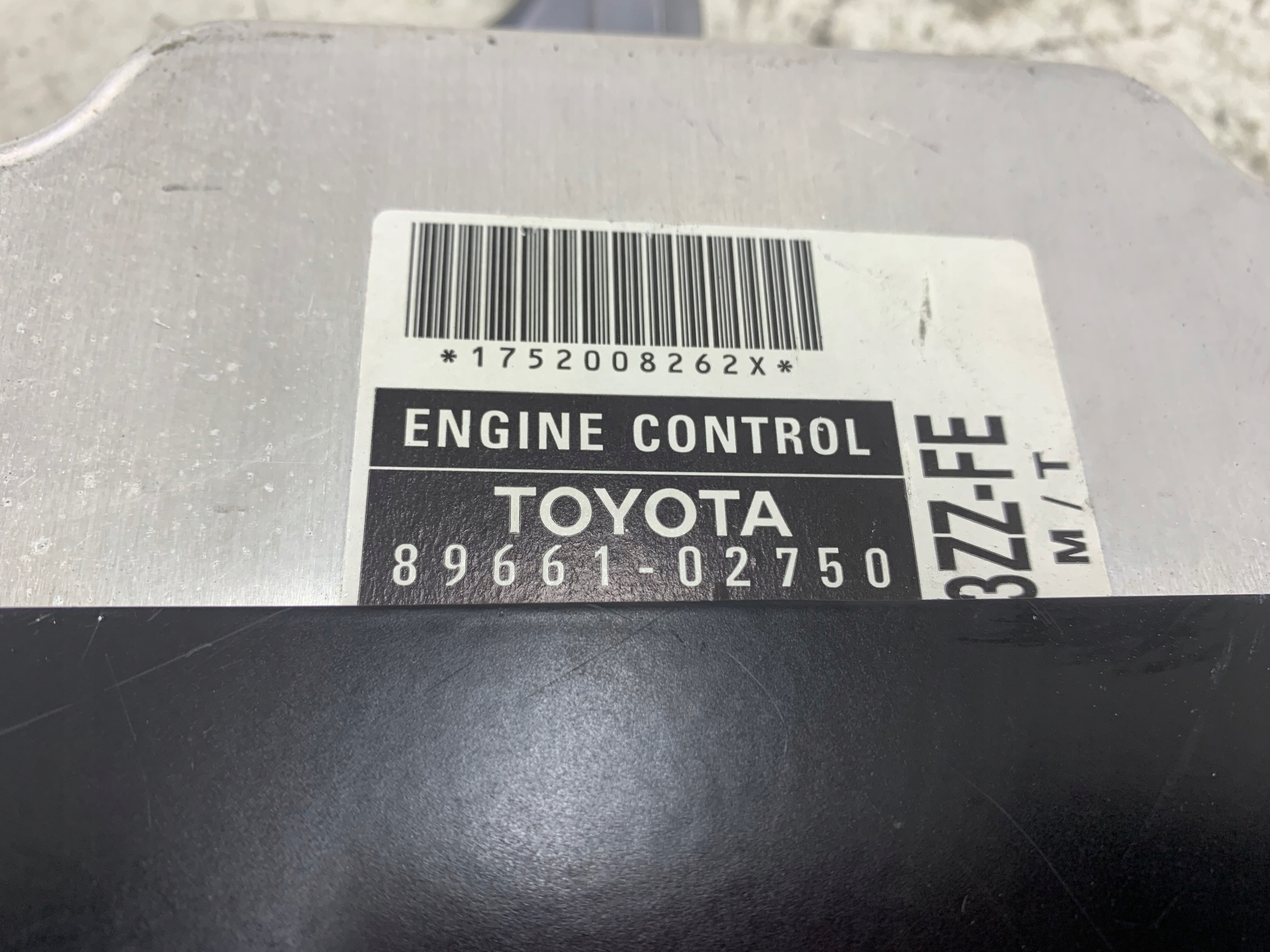 TOYOTA COROLLA E12 1.6 VVTI control unit of the engine 89661-02750