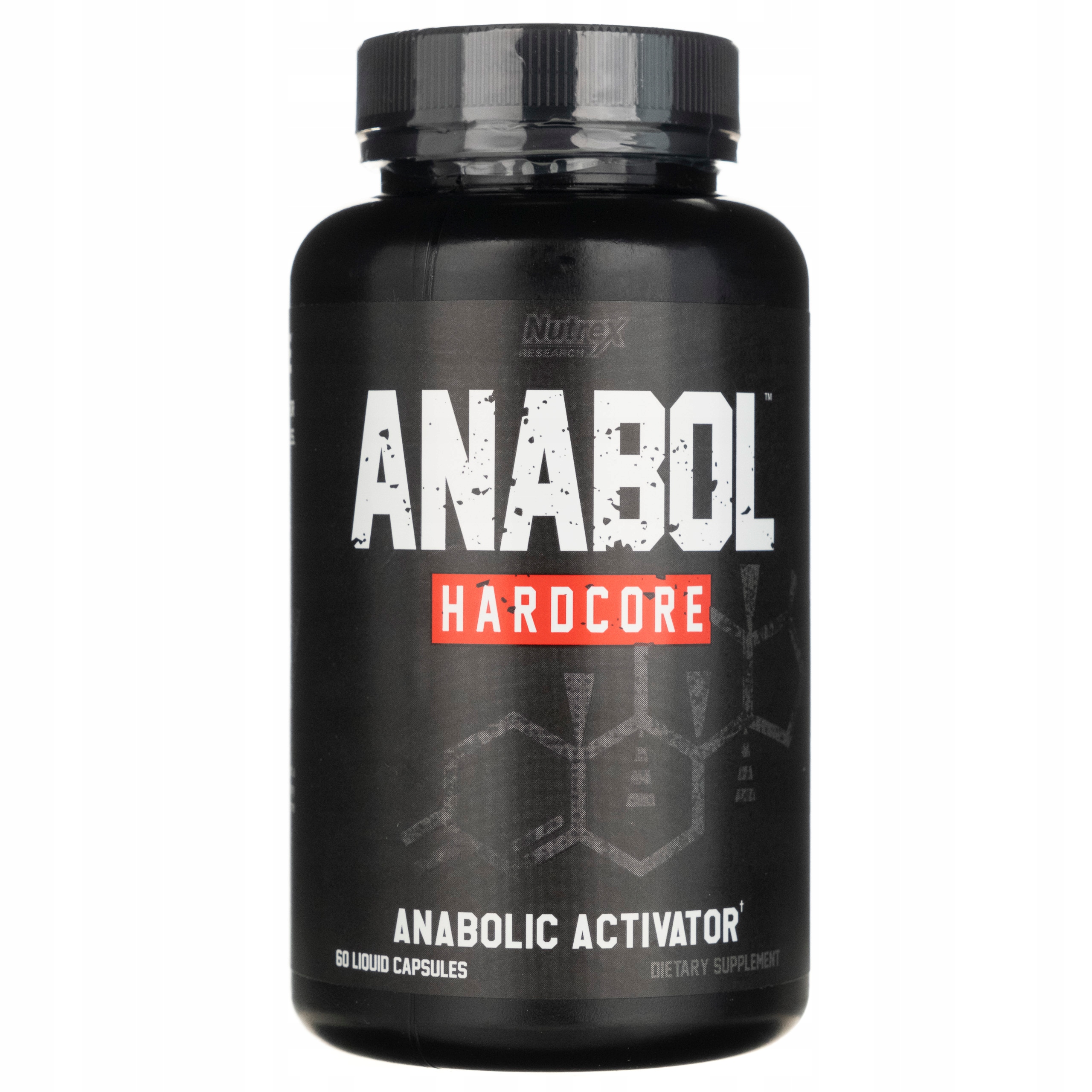 Nutrex Anabol Hardcore Masa Svaly Pumpa Síla Anabolický Aktivátor 60 Kaps