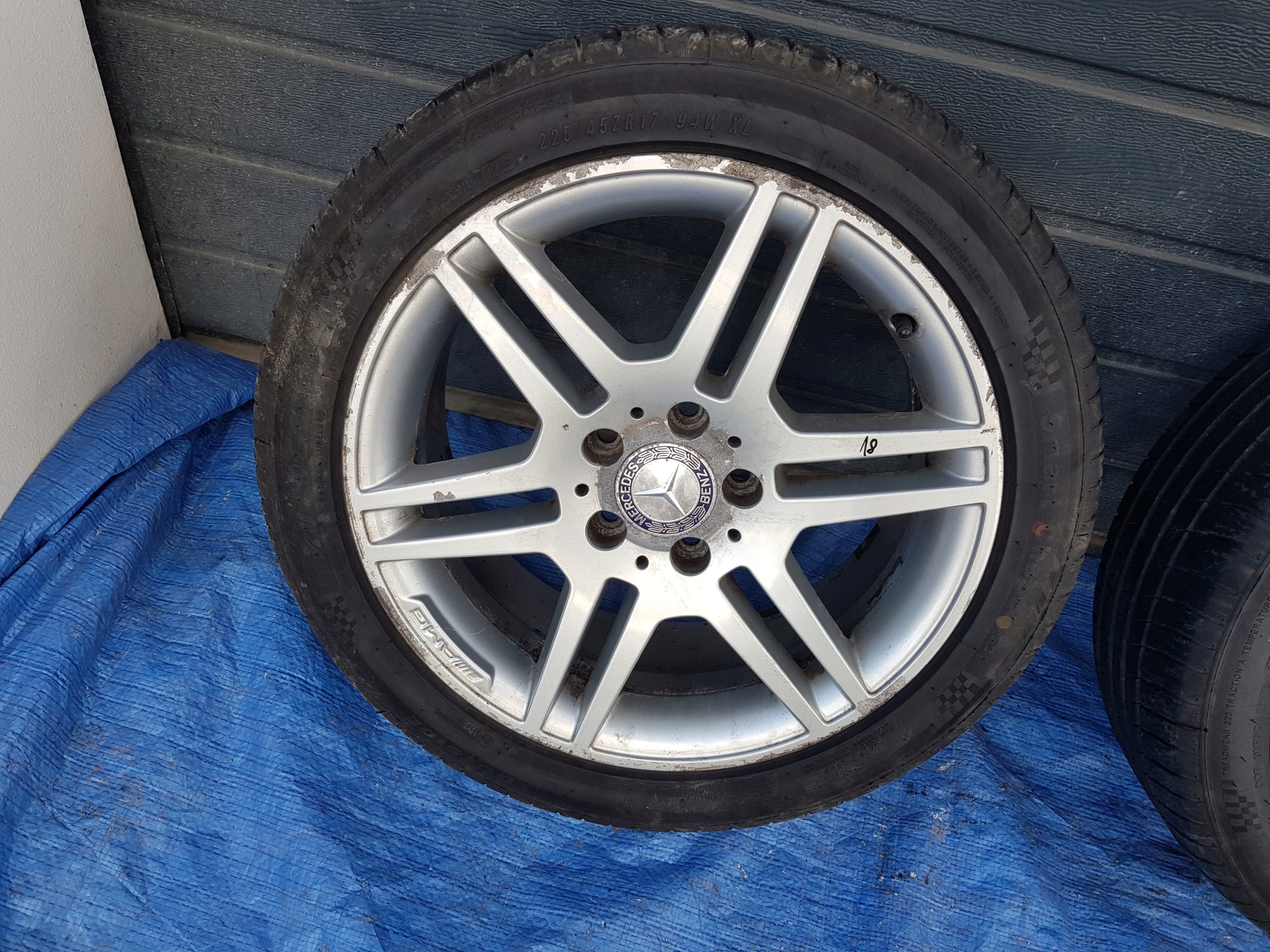 MERCEDES W204 W207 wheels disc discs AMG 17''