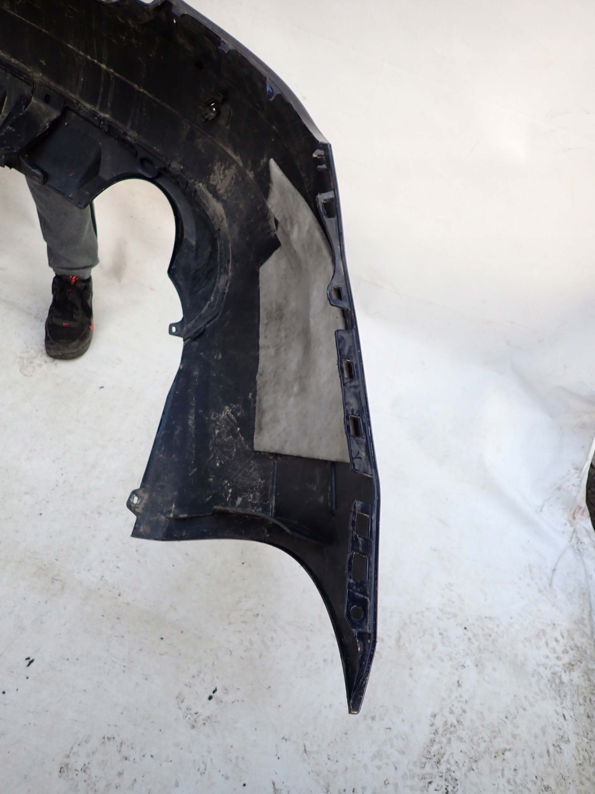 MERCEDES W207 COUPE 09- bumper rear part rear PDC