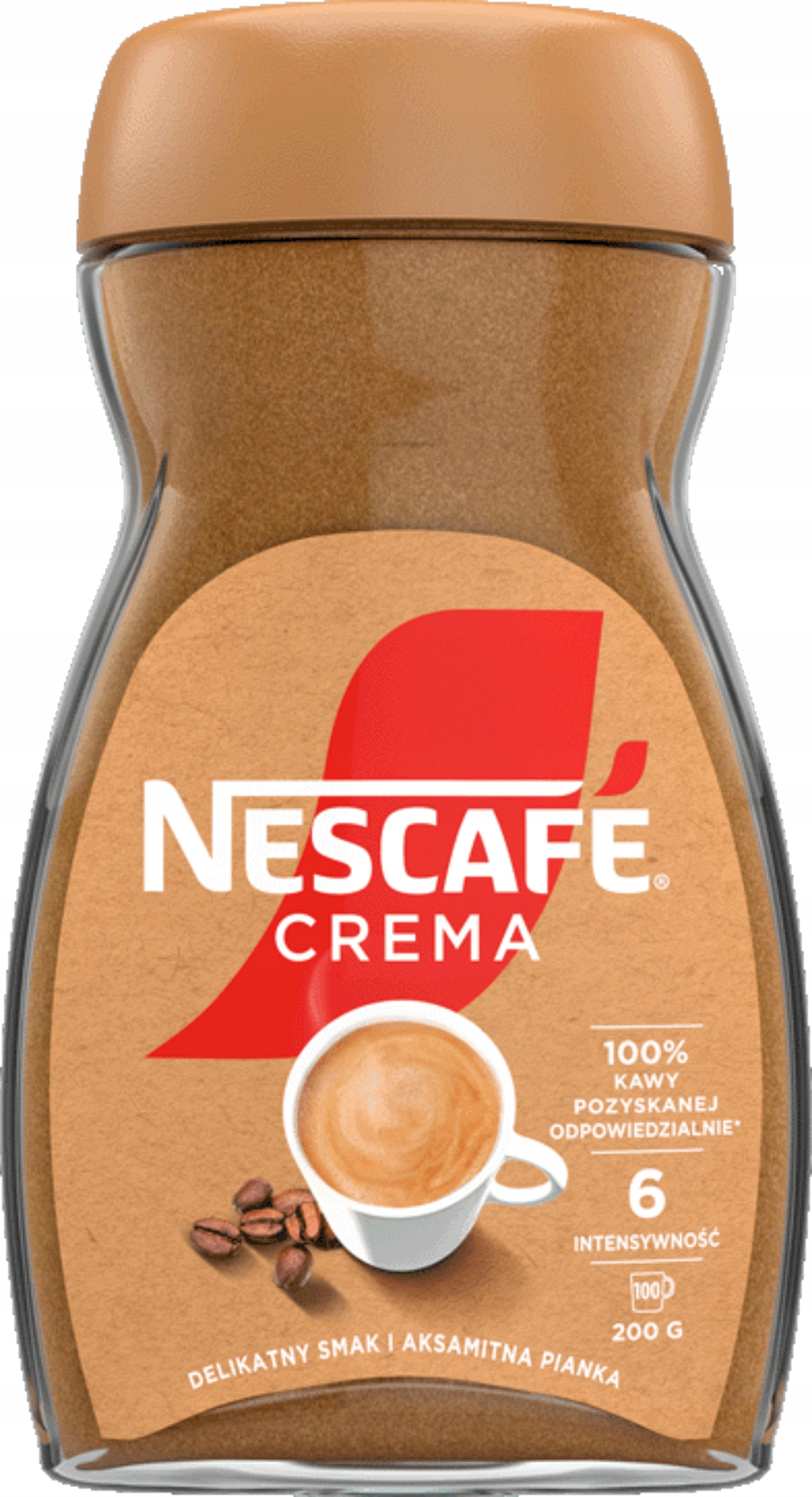 Kawa rozpuszczalna Nescafe Crema 200g