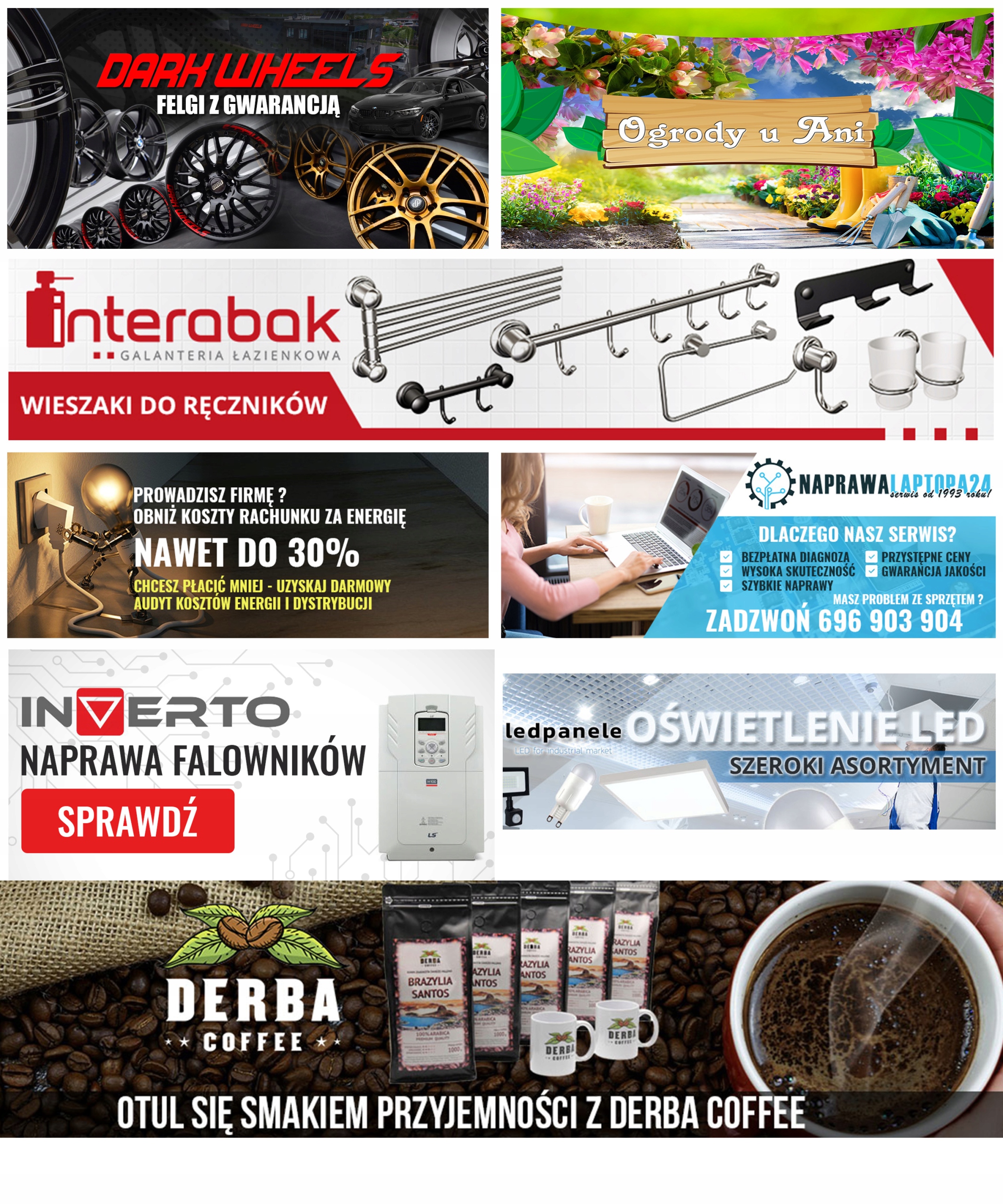 PROFESJONALNY SKLEP ALLEGRO - ZESTAW 18 SZT.GRAFIK Rodzaj serwisy internetowe