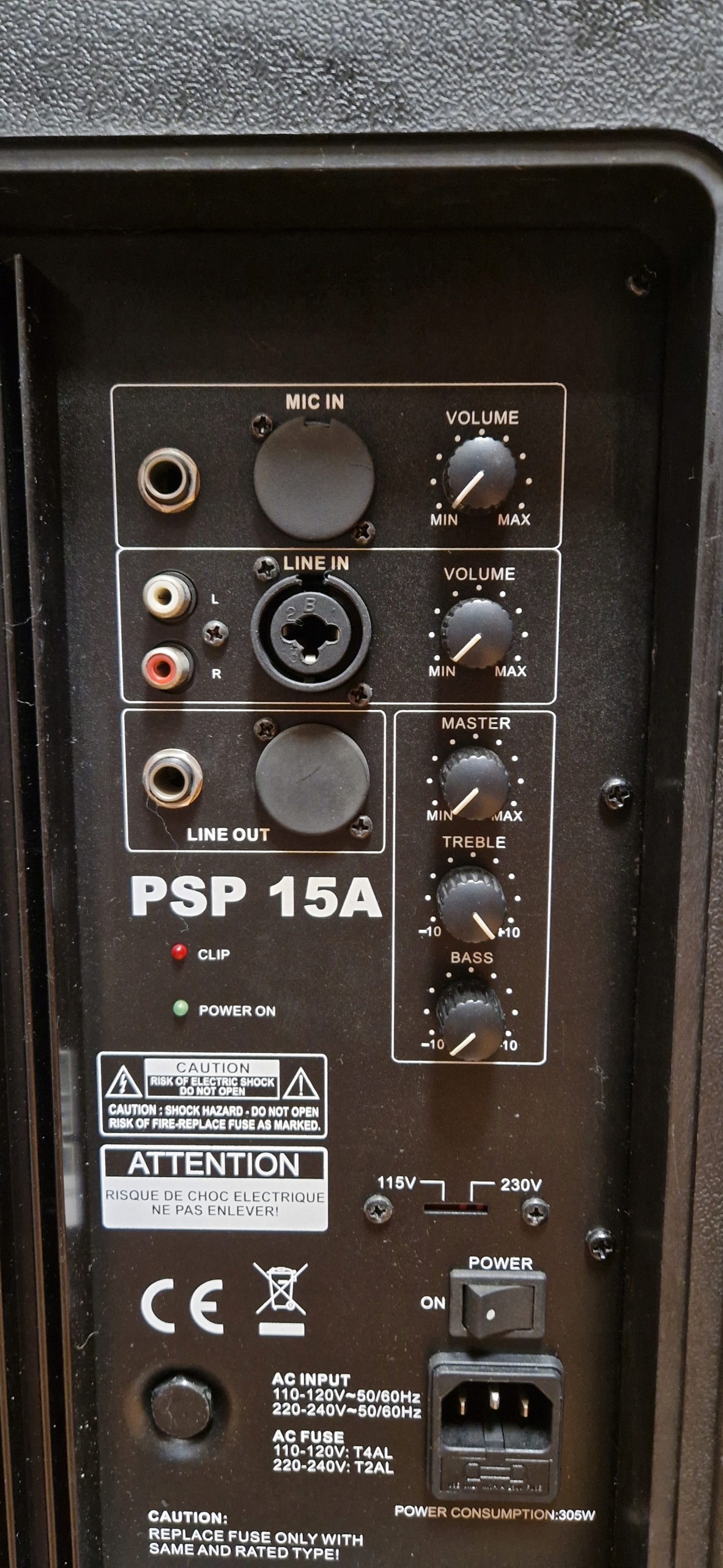 Kolumna głośnikowa TAYAMA PSP-15A Marka bez marki