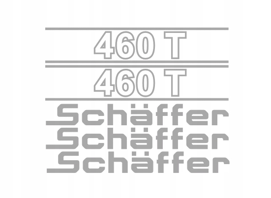 Samolepky samolepící nálepka Schaffer 460T