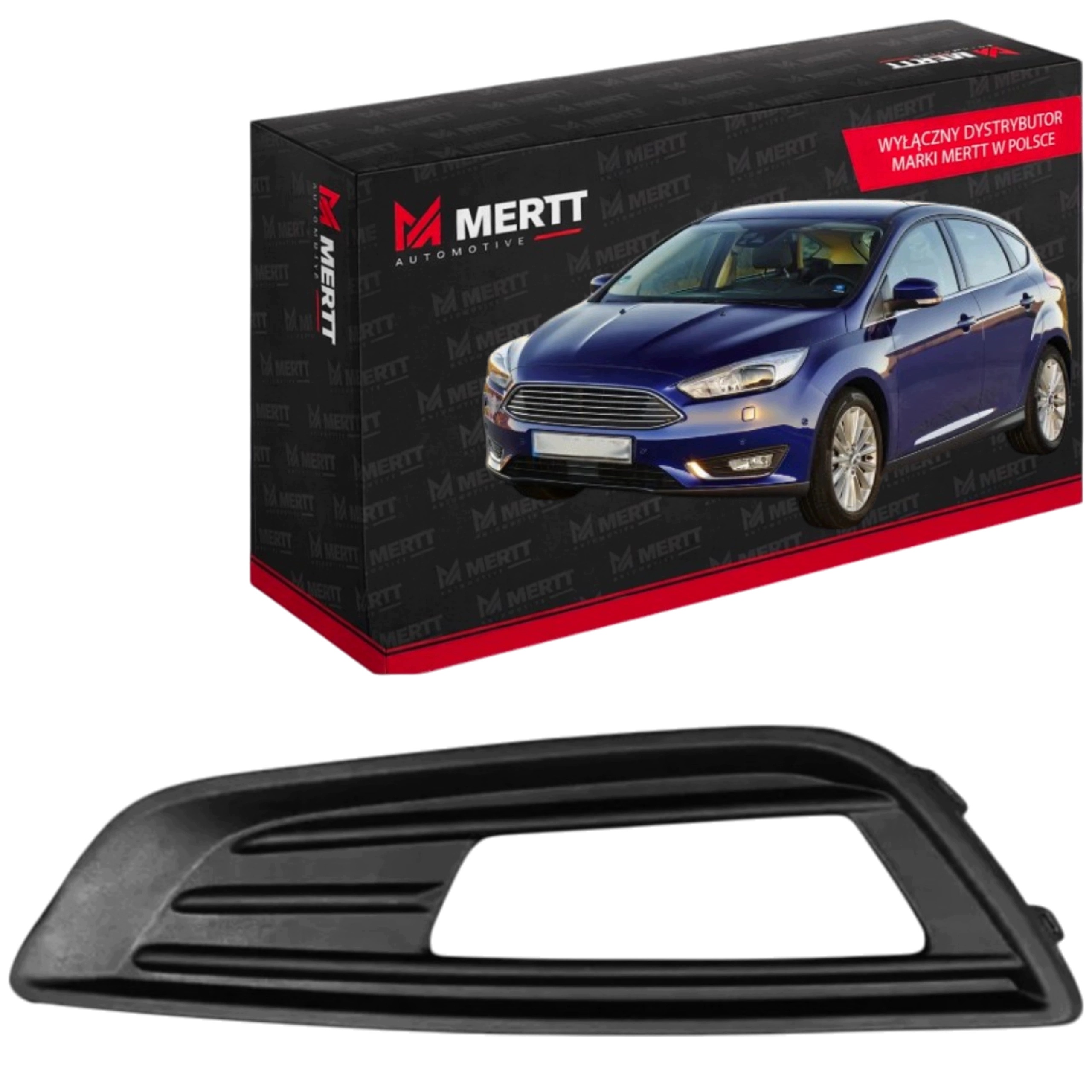 Ford Focus 15+ Kratka atrapa Záslepka Nárazníku halogenu Levá F1EB-15A299-A