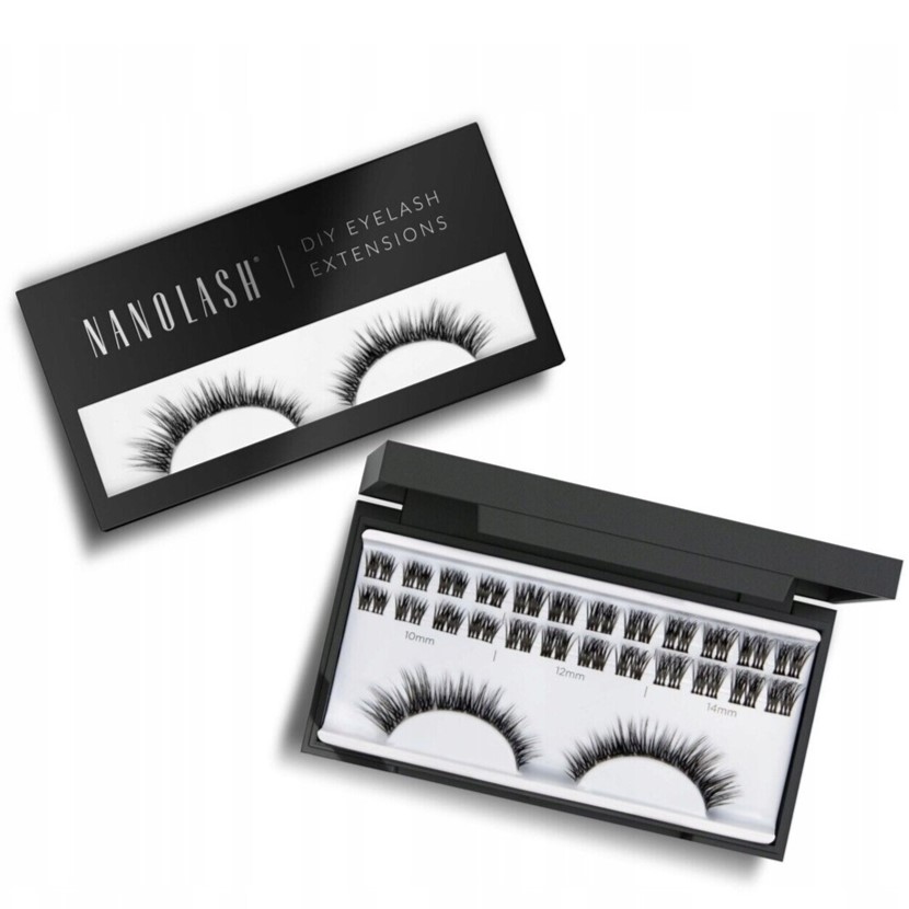 Nanolash Diy Eyelash Extensions Umělé řasy v trsech Heartbreaker 36 Ks