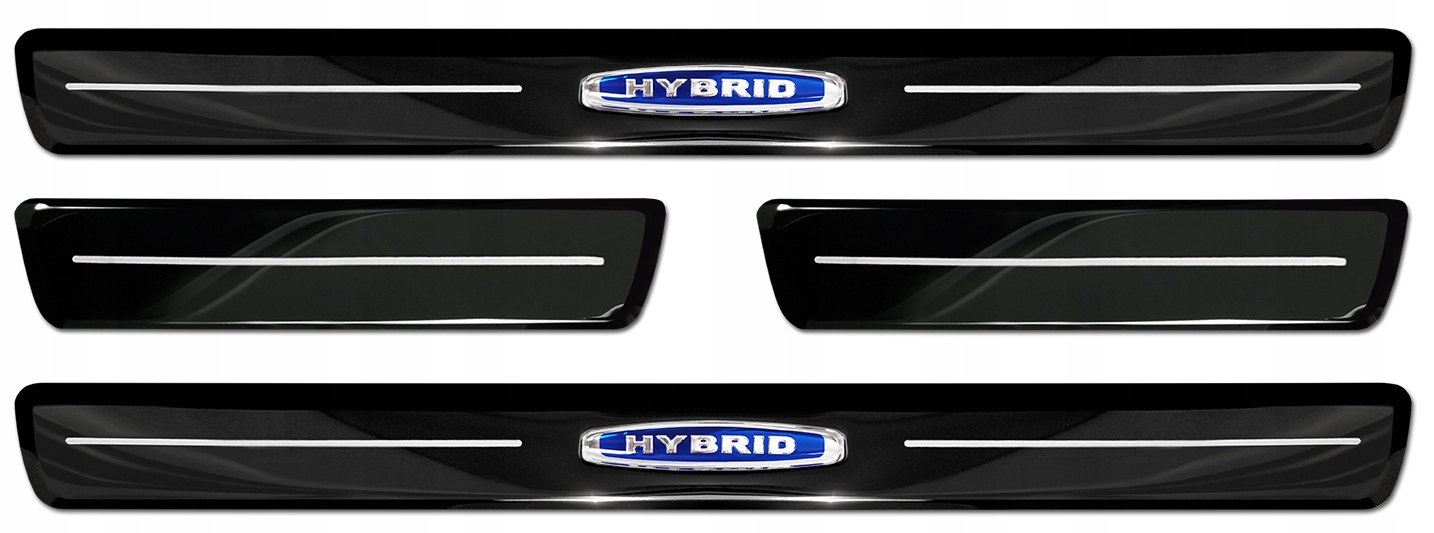 Volvo XC60 II R-dizajn Prekrytia Prahových Líšt