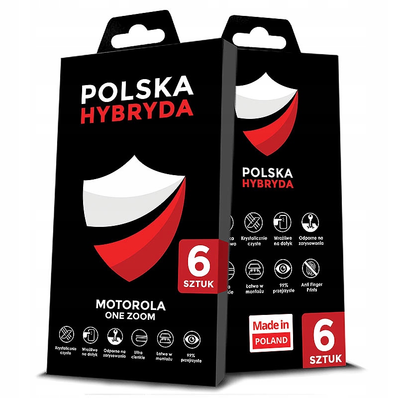 

6x Pancerne Szkło Aparat Do Motorola One Zoom