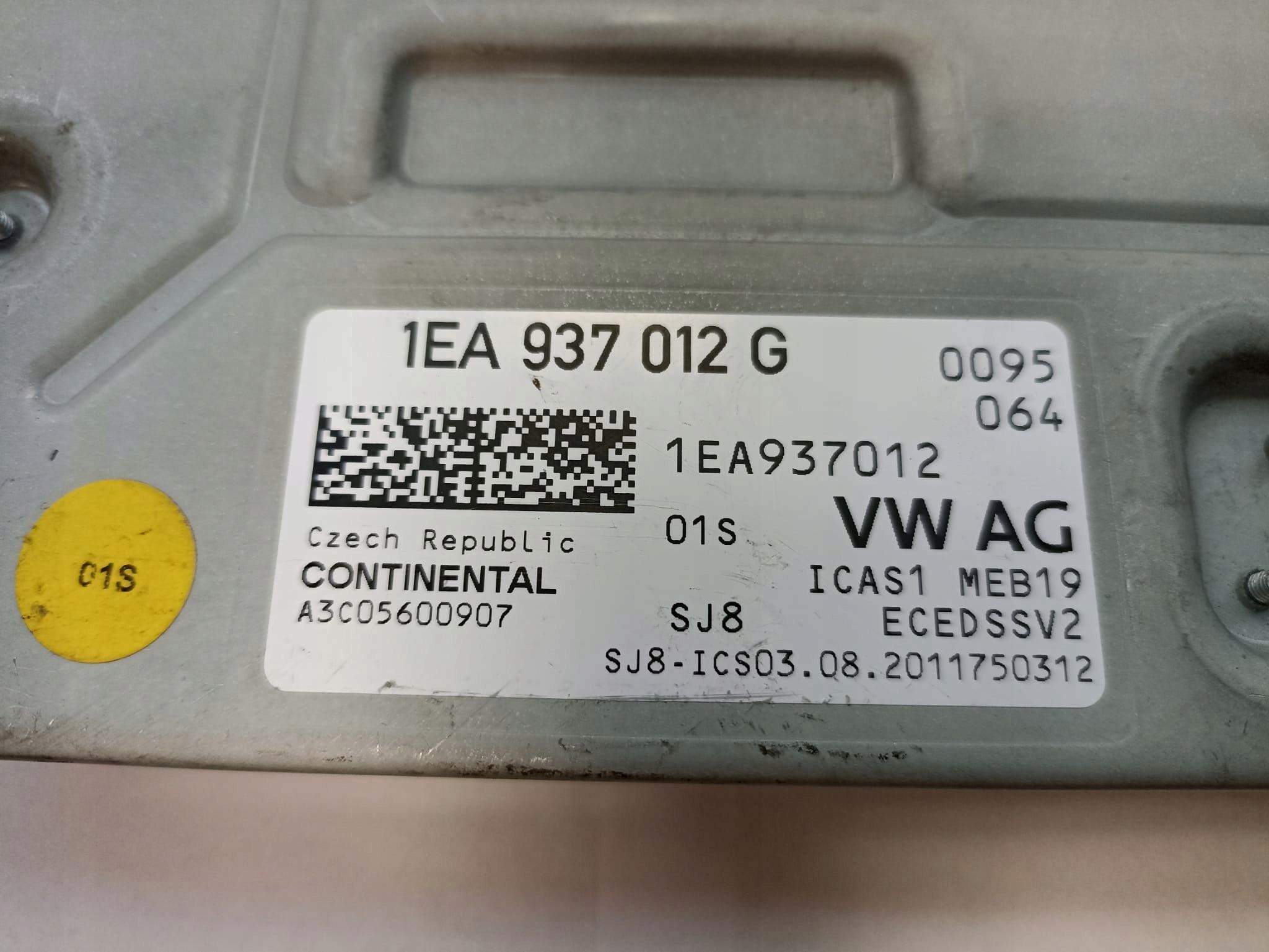 VW ID3 ID.3 19- comfort control unit control unit computer