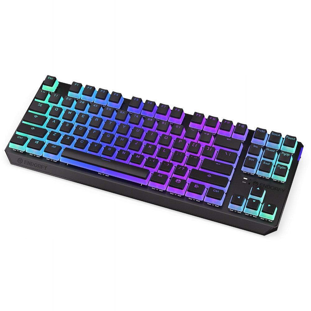 Klawiatura mechaniczna Endorfy Thock Tkl Wireless Red Pudding, 2.4GHz, Bt