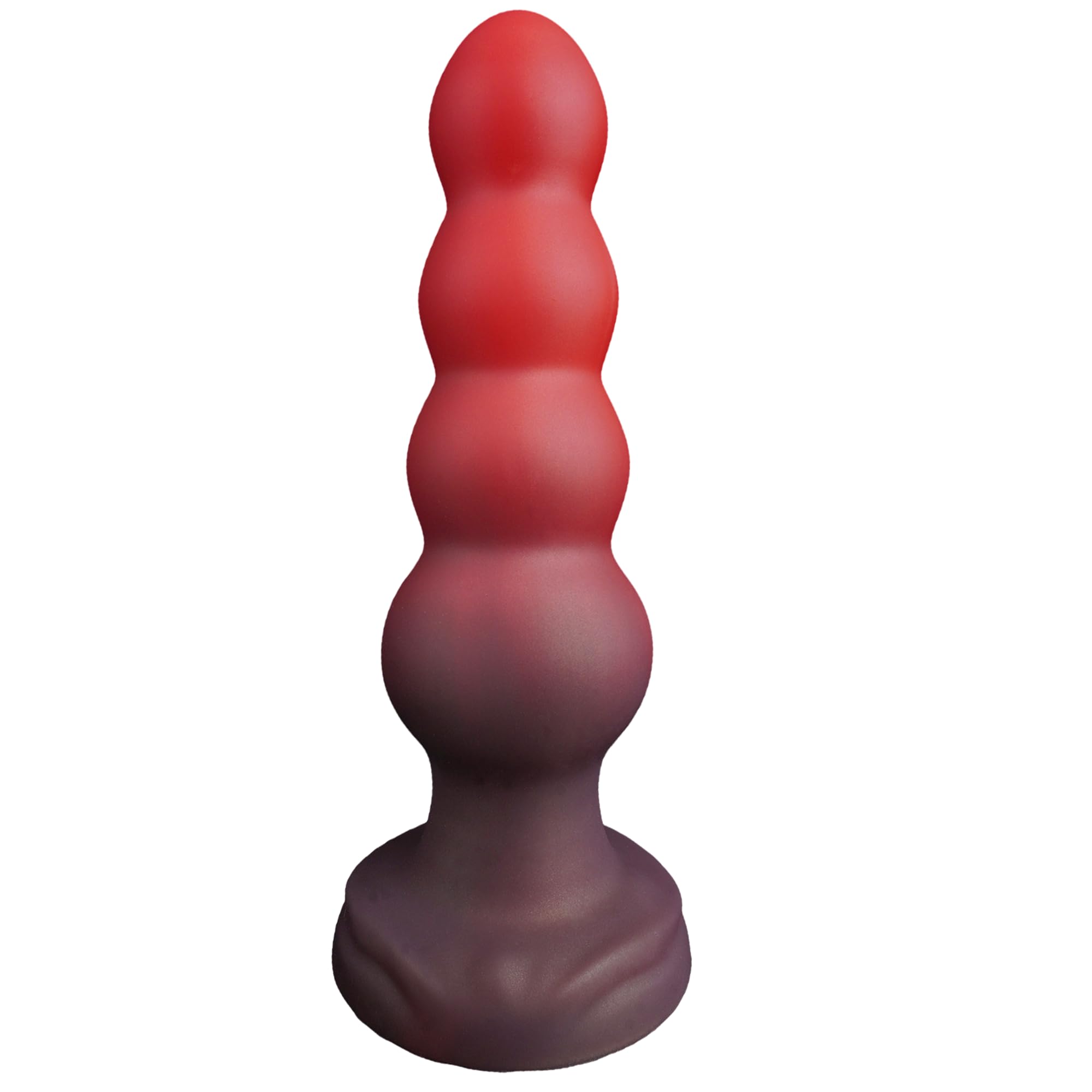 KNOT Dildo Analny z 4 Kulami 18.5cm Fantasy Dildo z Przyssawką Silikonowy — miniatura 8
