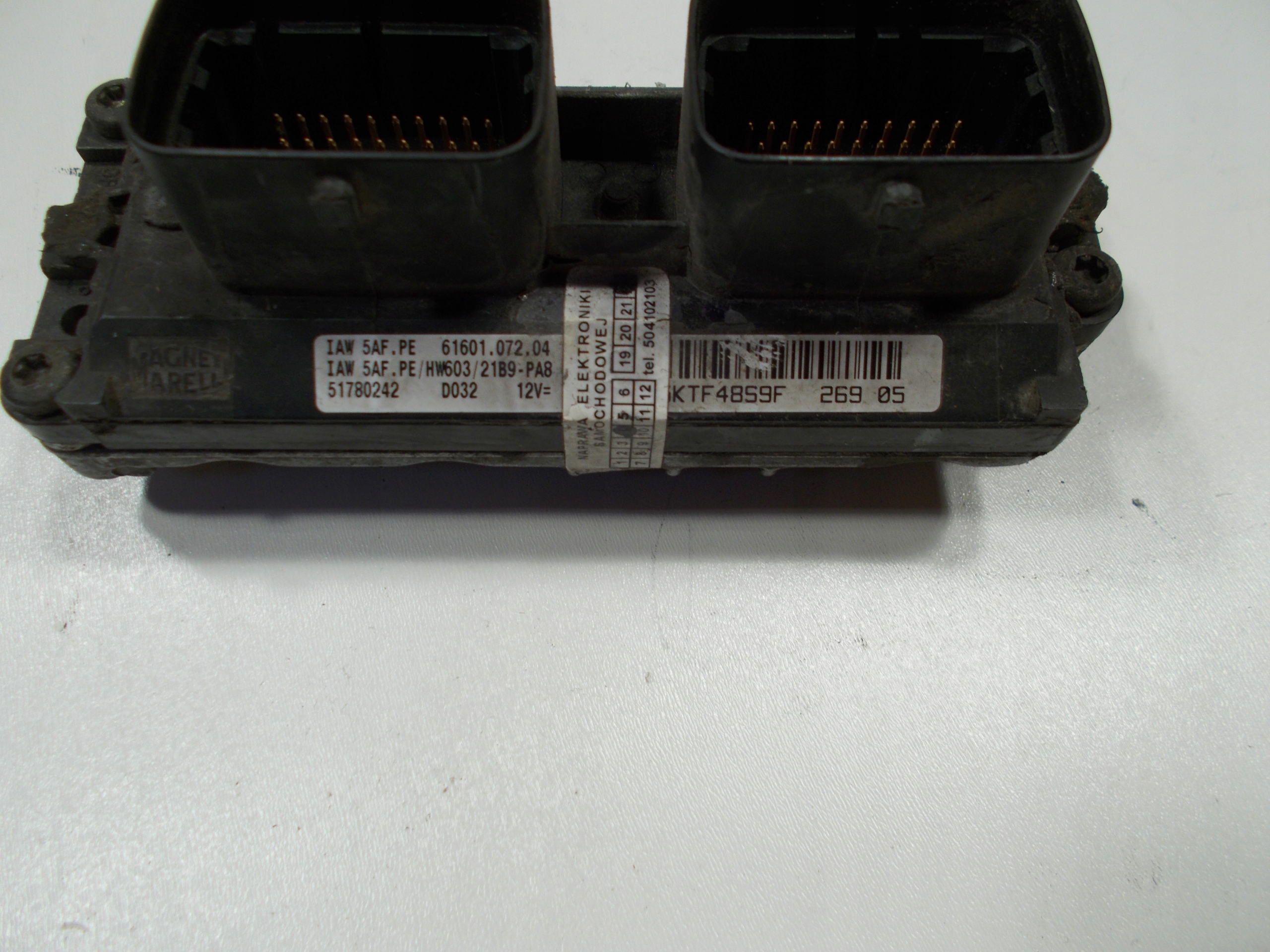 computer control unit PANDA II PUNTO II IAW5AF.PE 51780242