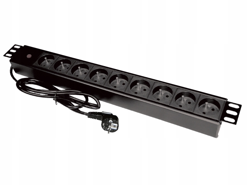 Listwa zasilająca RACK 19" 9GN CEE LED _EP_