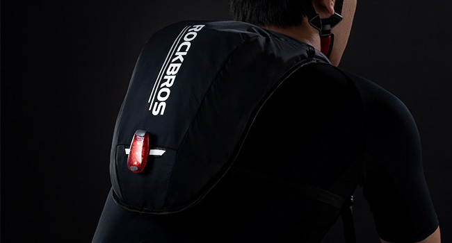 ROCKBROS Plecak Rowerowy Z Systemem Nawadniania Ultralekki Materiał dominujący poliester