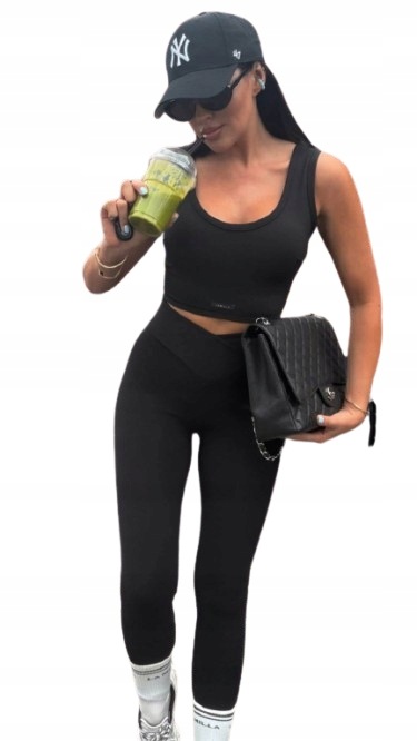Modelovací legíny Vivi La Milla S Černá