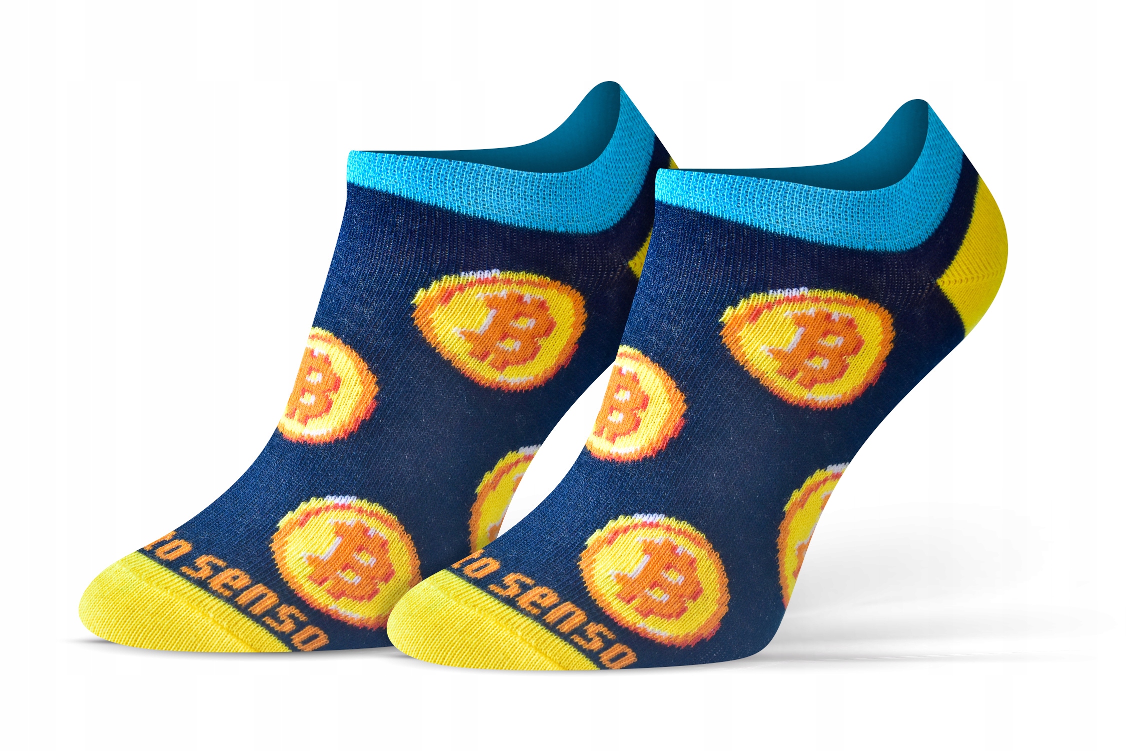 

Kolorowe wesołe stopki Nie Do Pary bitcoin 35-38